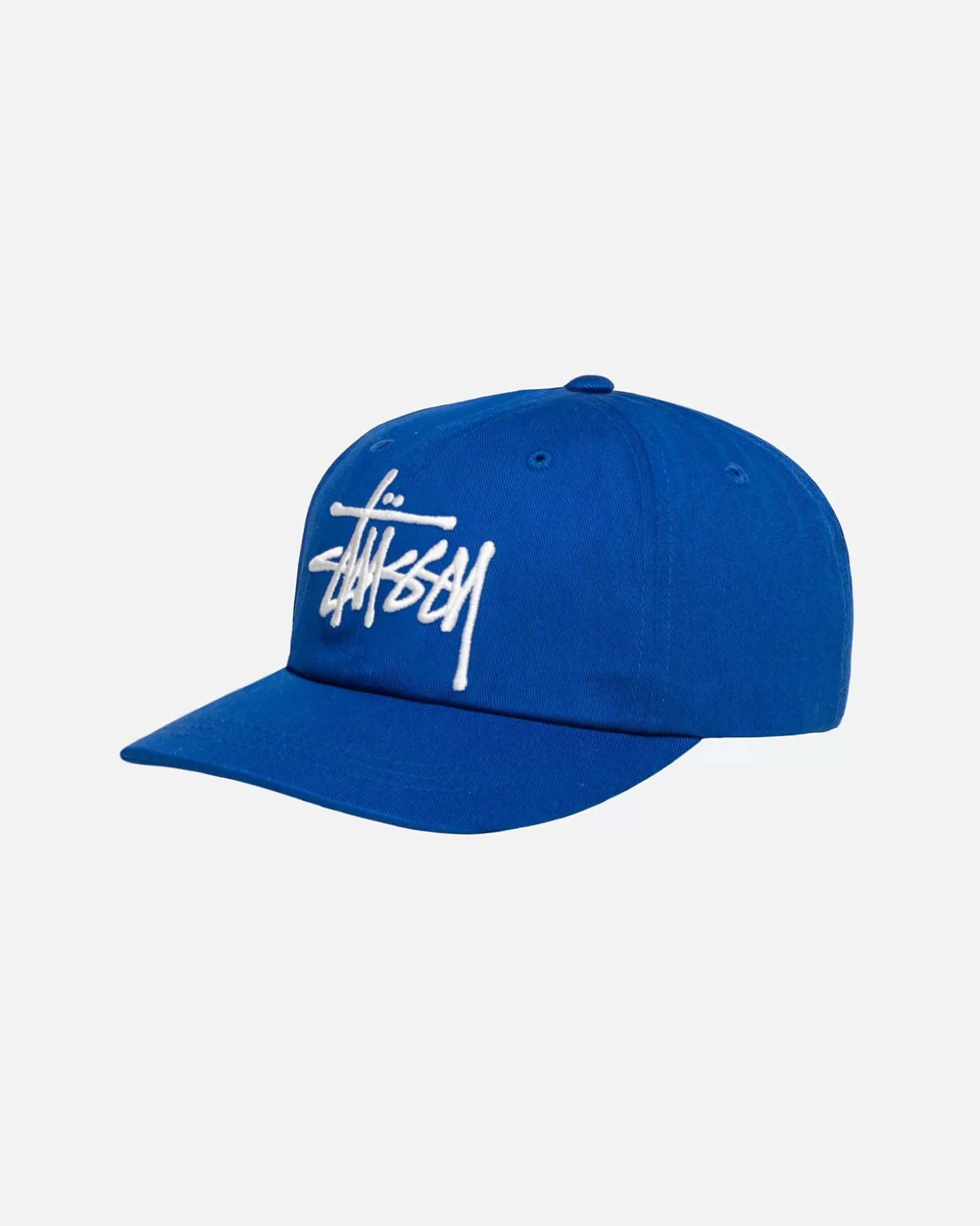 Hot Stüssy LOW PROFILE BIG BASIC SNAPBACK Royal