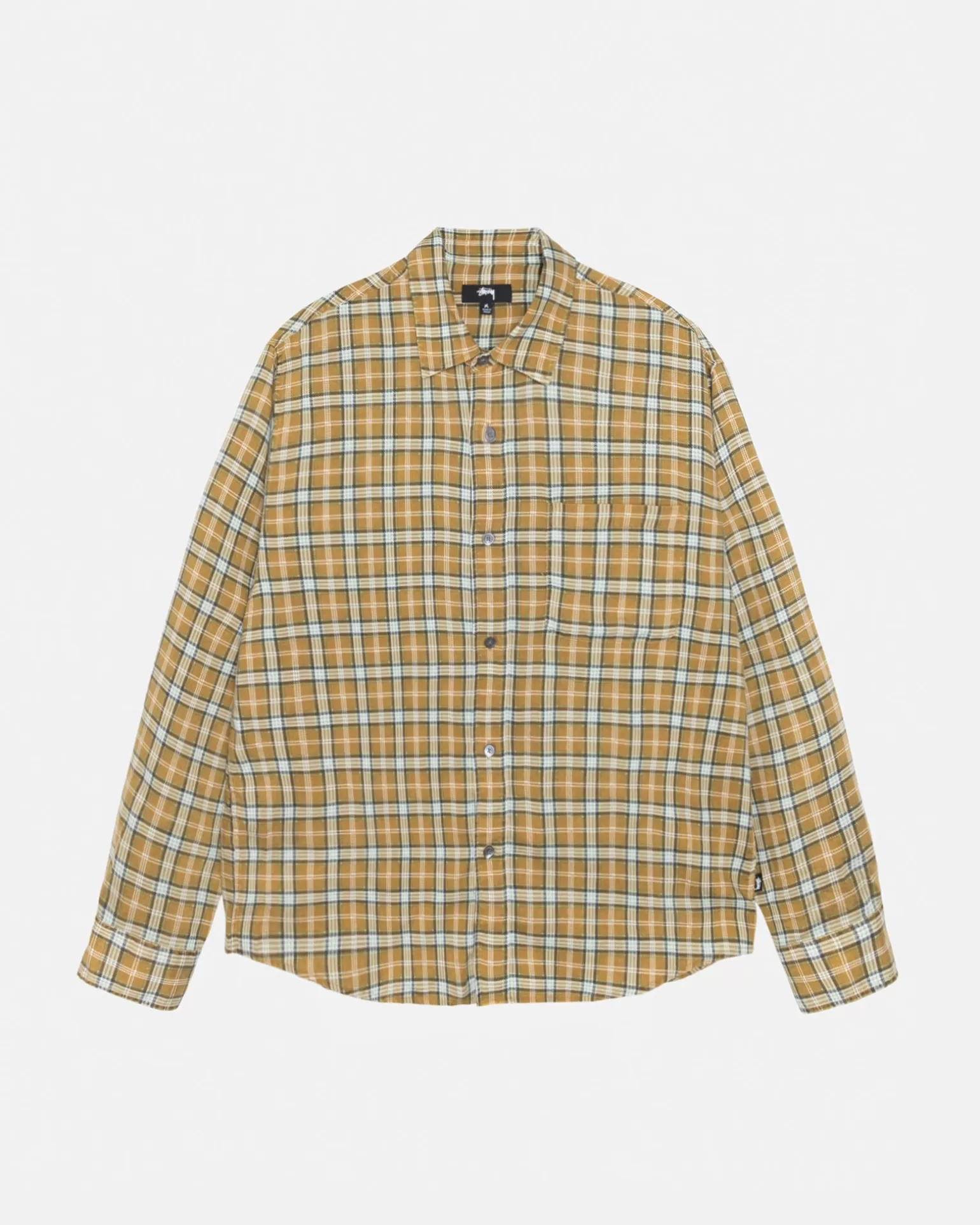 Store Stüssy MATTHEW SHIRT PRINTED PLAID Gold