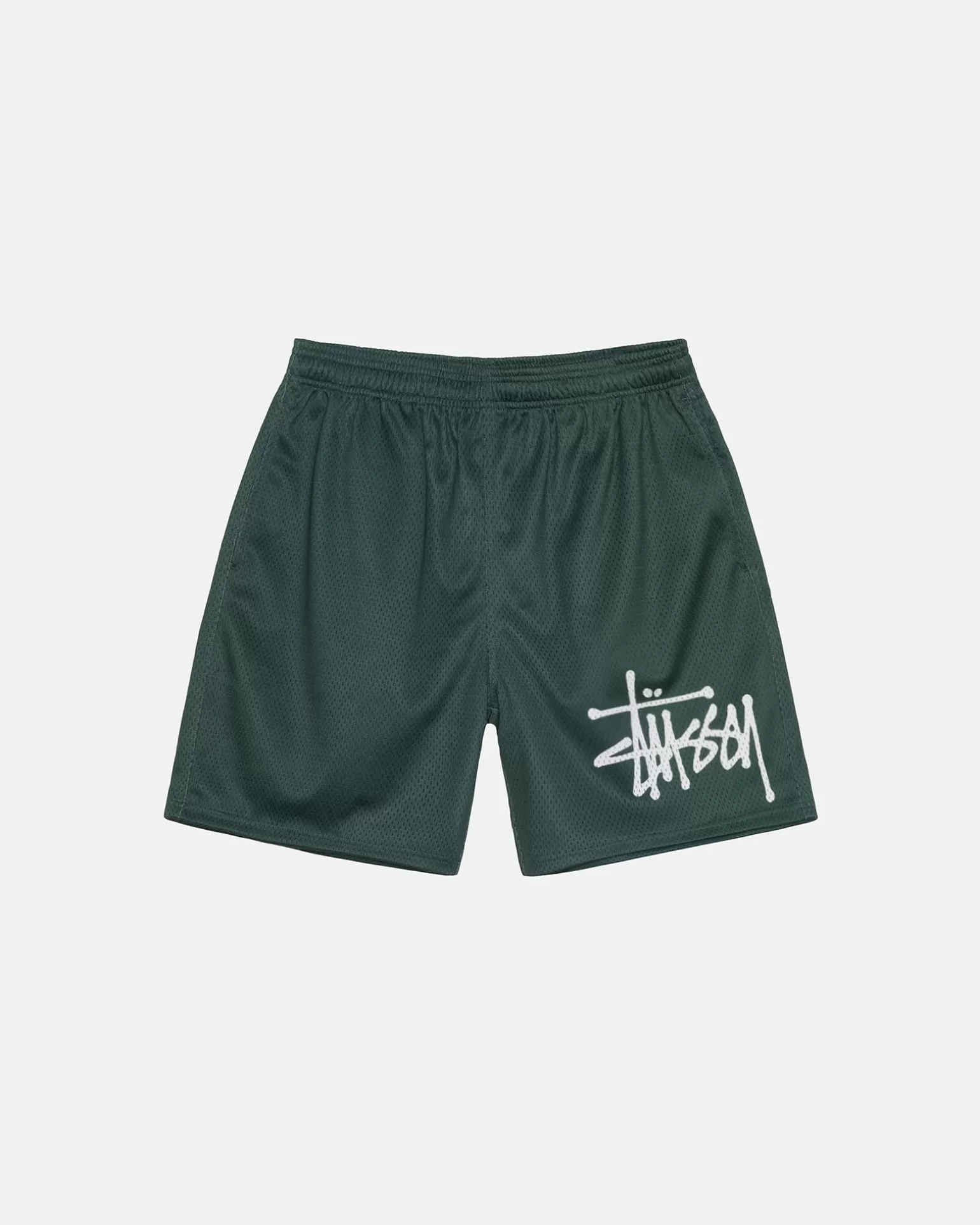 Best Stüssy MESH SHORT BIG BASIC Spruce