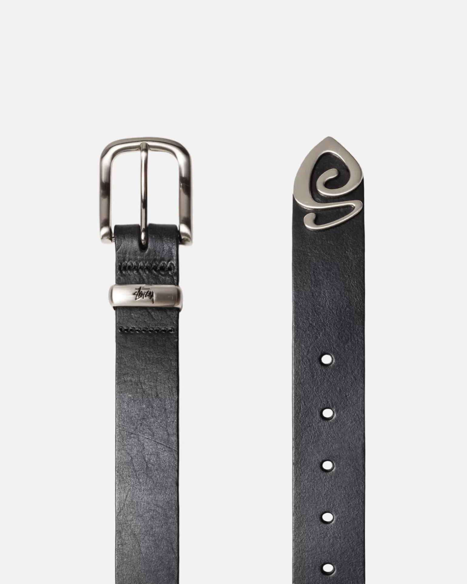 Flash Sale Stüssy METAL S TIP BELT Black