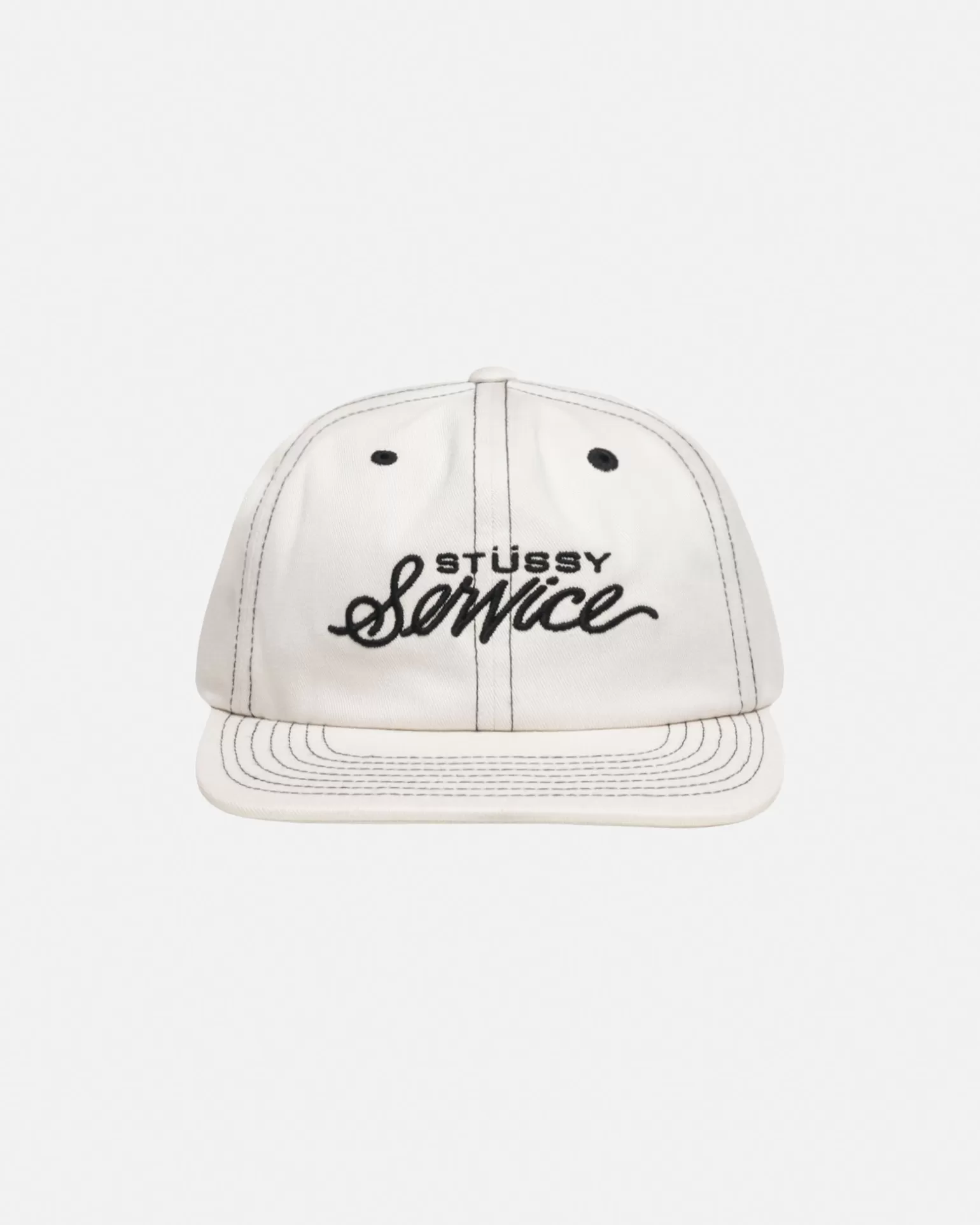 Best Stüssy MID DEPTH STÜSSY SERVICE STRAPBACK Natural