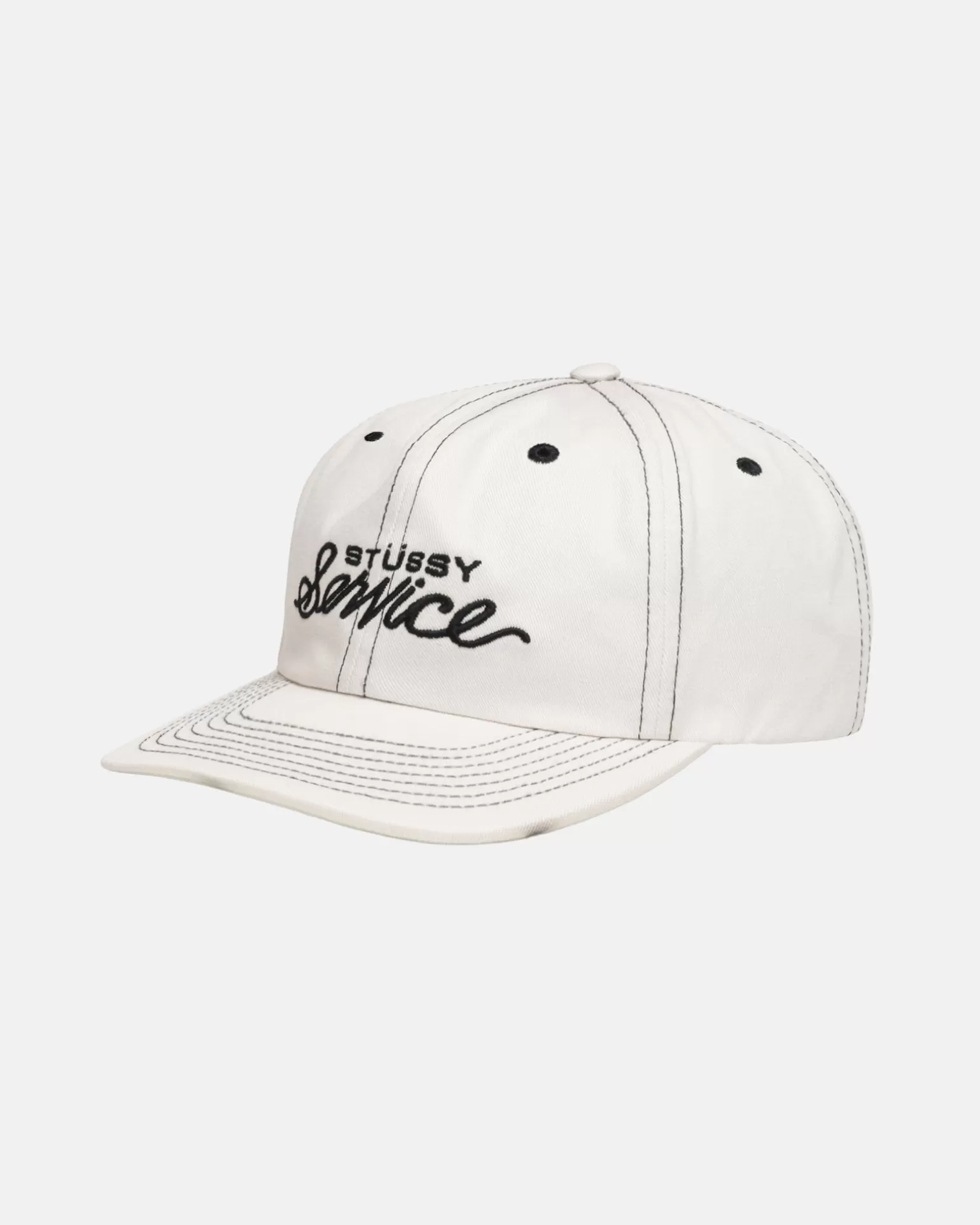 Best Stüssy MID DEPTH STÜSSY SERVICE STRAPBACK Natural