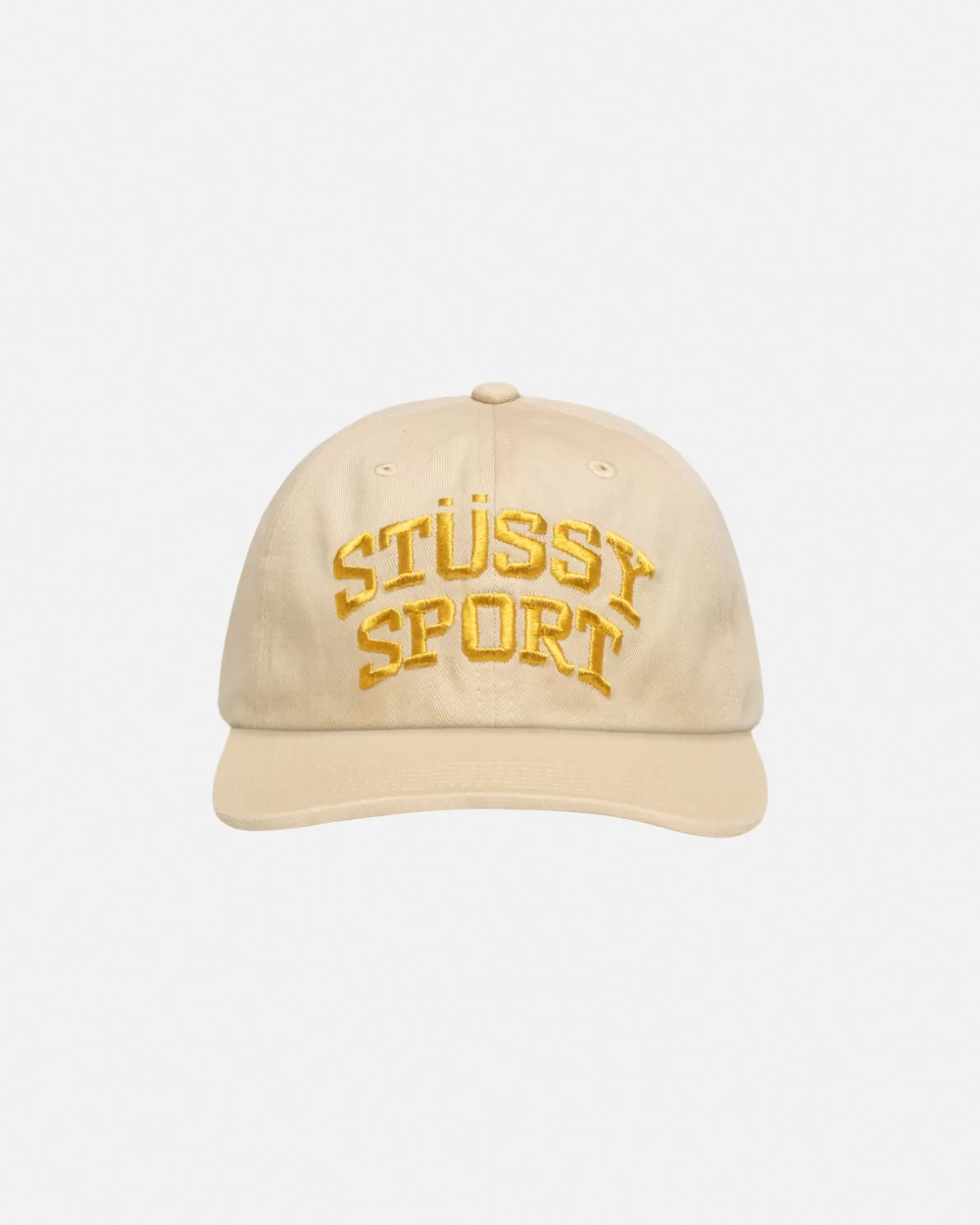 Discount Stüssy MID DEPTH STÜSSY SPORT SNAPBACK Natural/Gold