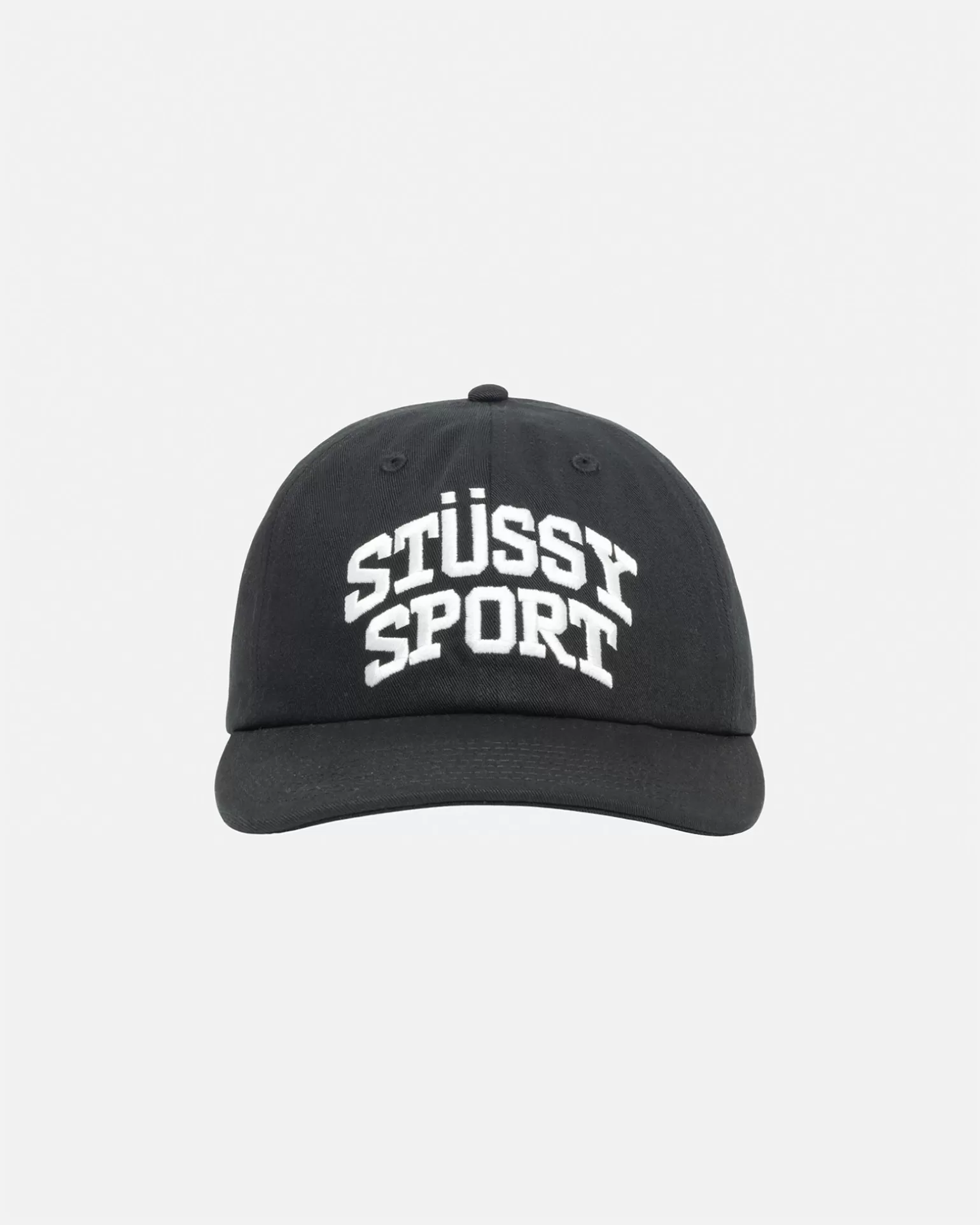 Cheap Stüssy MID DEPTH STÜSSY SPORT SNAPBACK Black