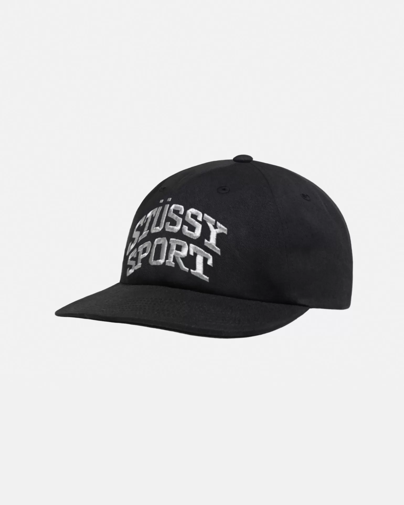 Hot Stüssy MID DEPTH STÜSSY SPORT SNAPBACK Black/Metallic