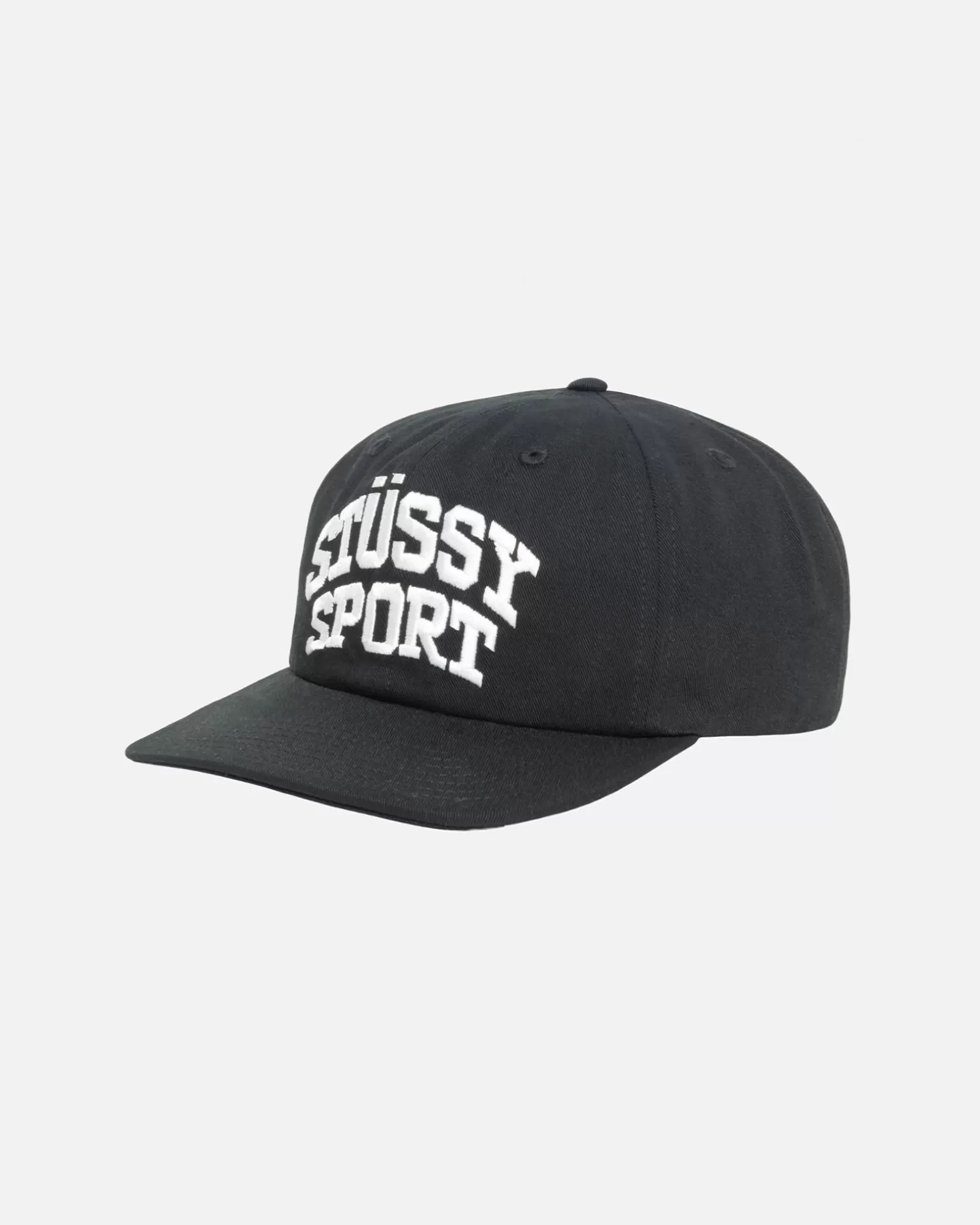 Cheap Stüssy MID DEPTH STÜSSY SPORT SNAPBACK Black