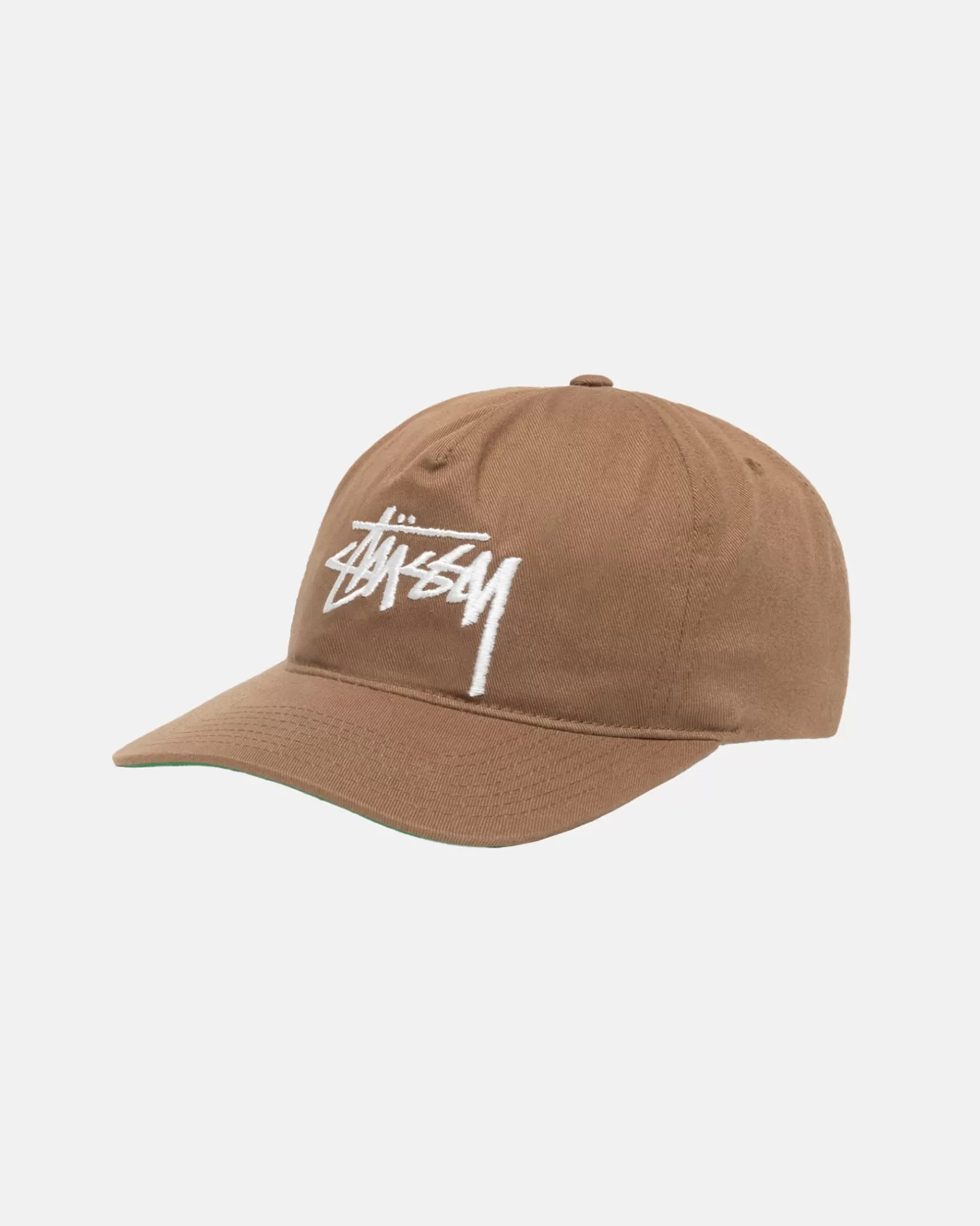 Discount Stüssy MID-DEPTH BIG STOCK SNAPBACK Brown