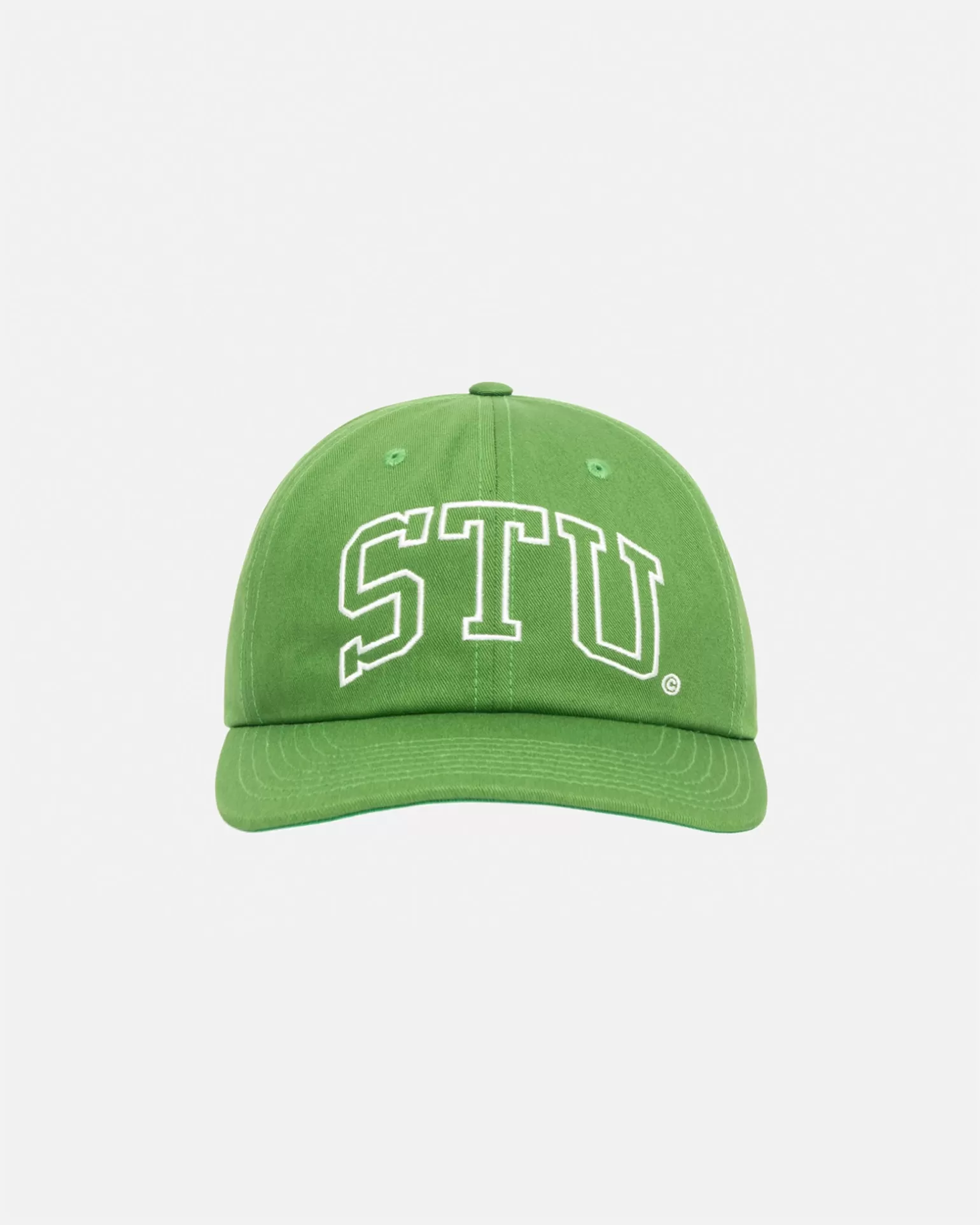 Hot Stüssy MID-DEPTH STU ARCH STRAPBACK Pine