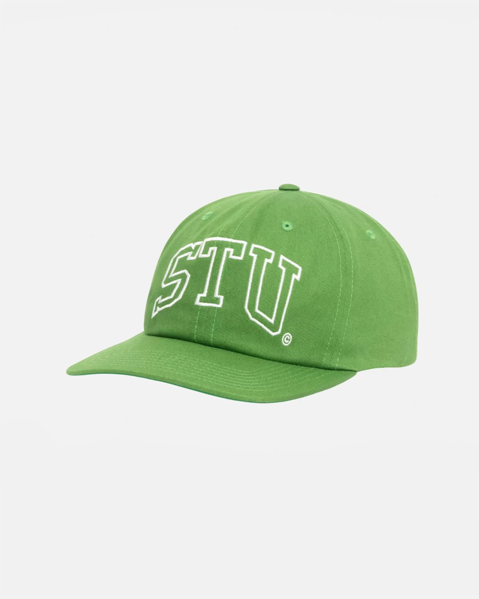 Hot Stüssy MID-DEPTH STU ARCH STRAPBACK Pine