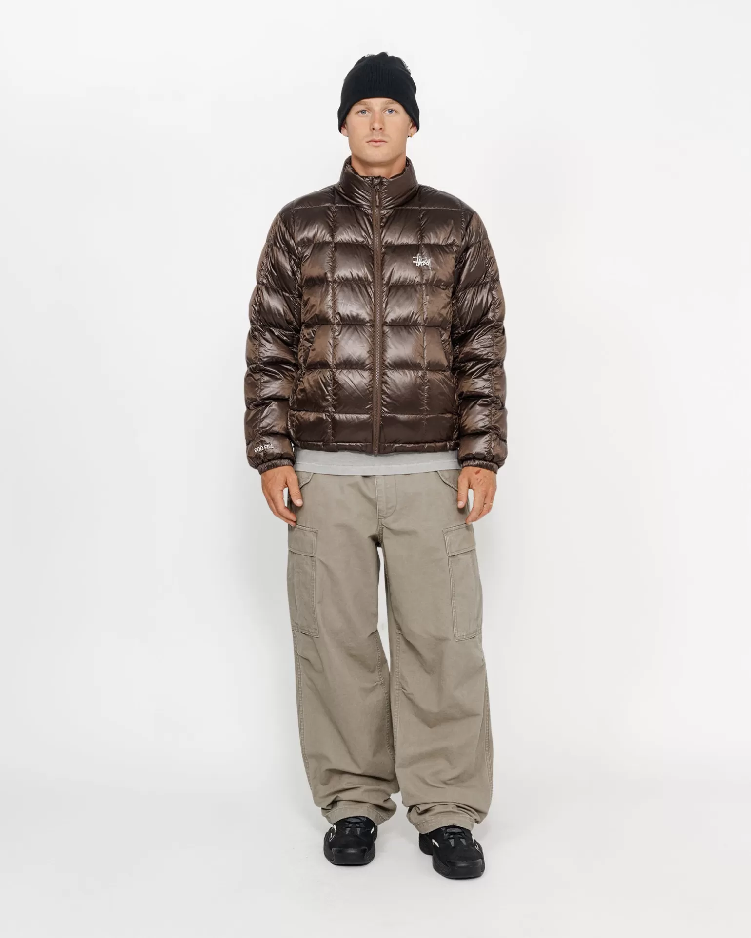 Online Stüssy MIDWEIGHT PUFFER Brown