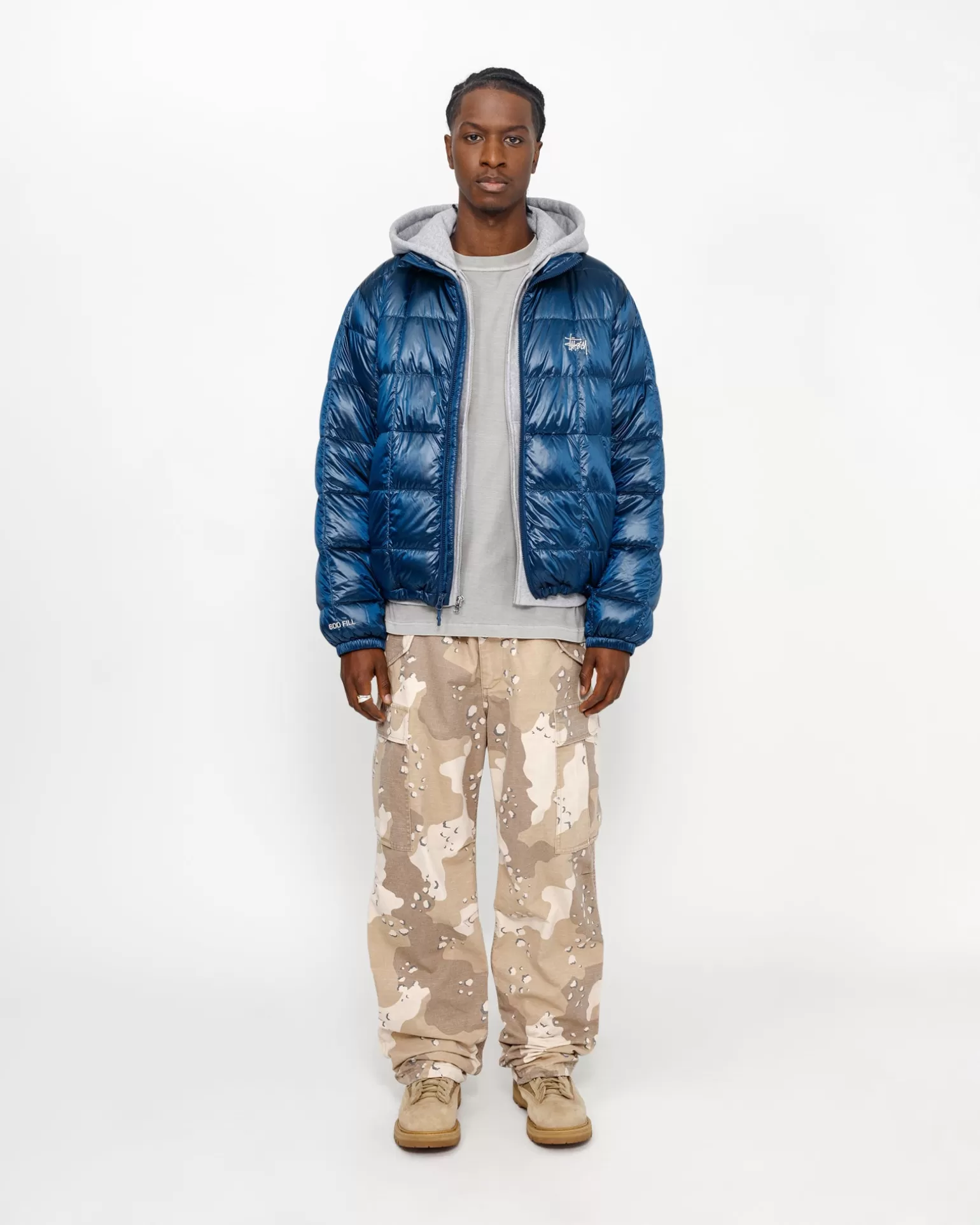 Cheap Stüssy MIDWEIGHT PUFFER Royal