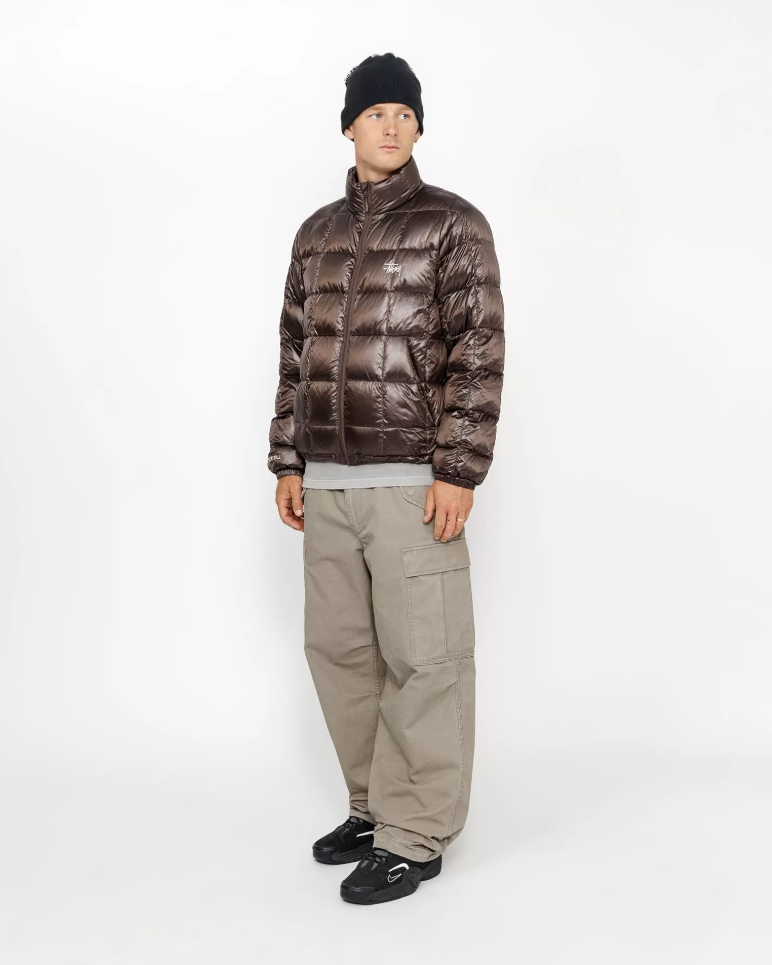 Online Stüssy MIDWEIGHT PUFFER Brown