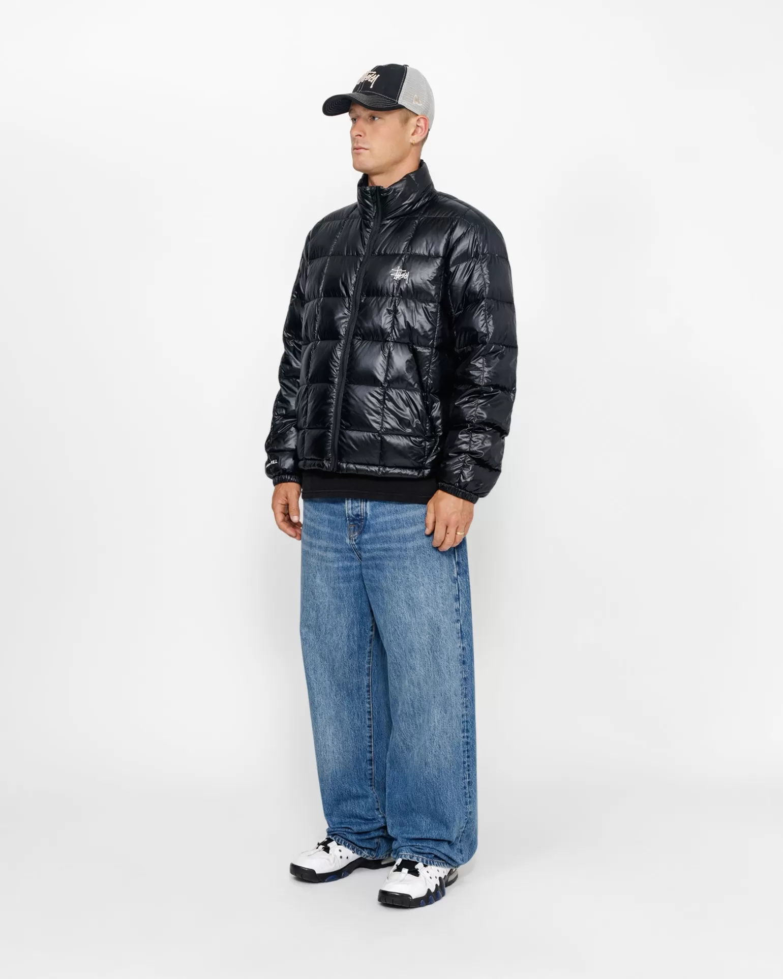 Cheap Stüssy MIDWEIGHT PUFFER Black