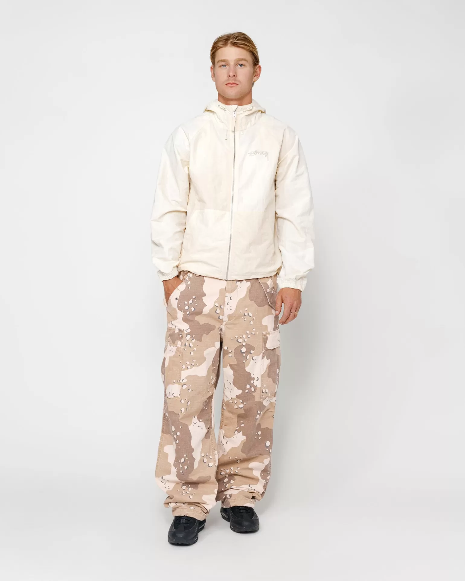 Shop Stüssy MILITARY CARGO PANT RIPSTOP Desert Camo