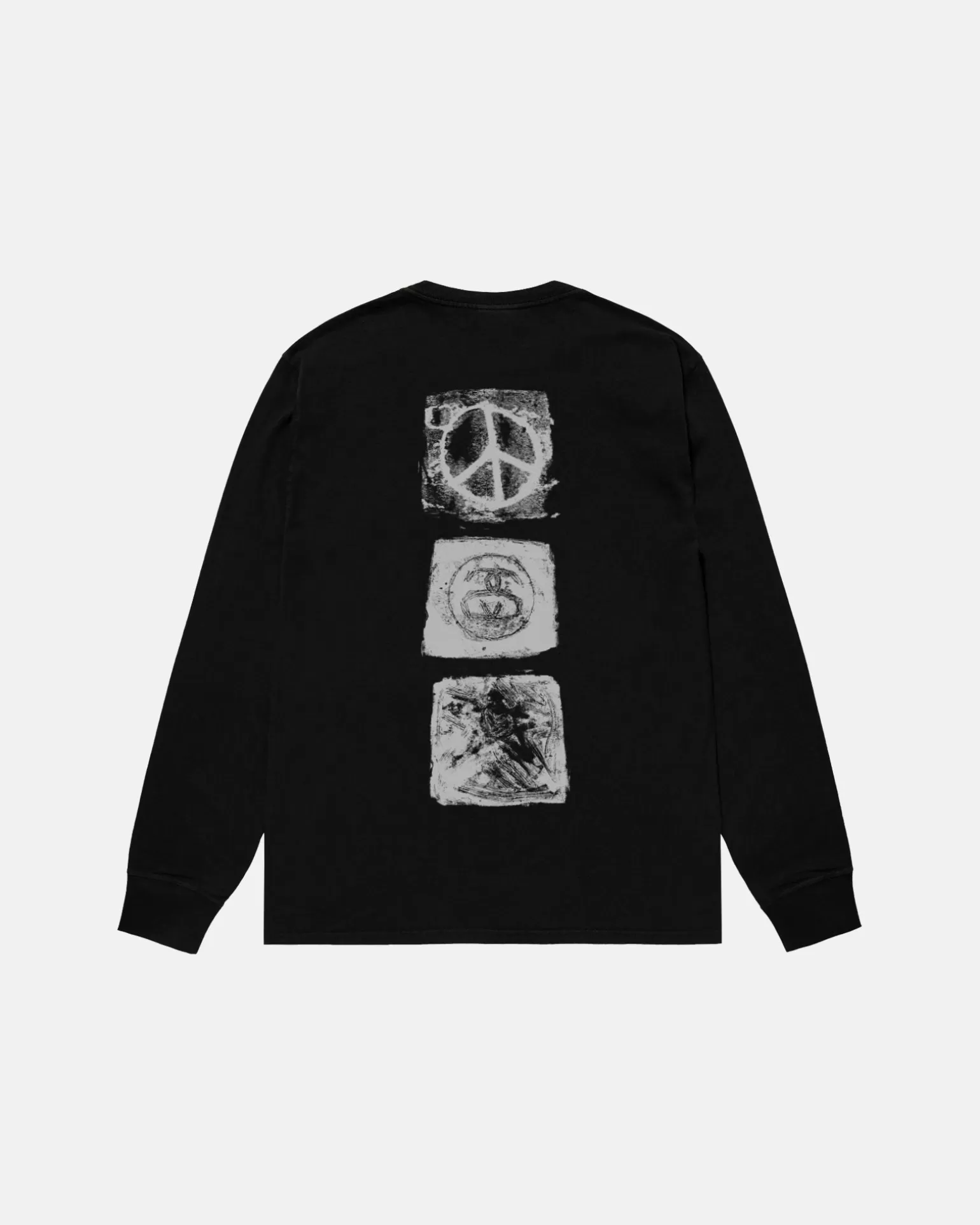 Cheap Stüssy MONO LS TEE Black