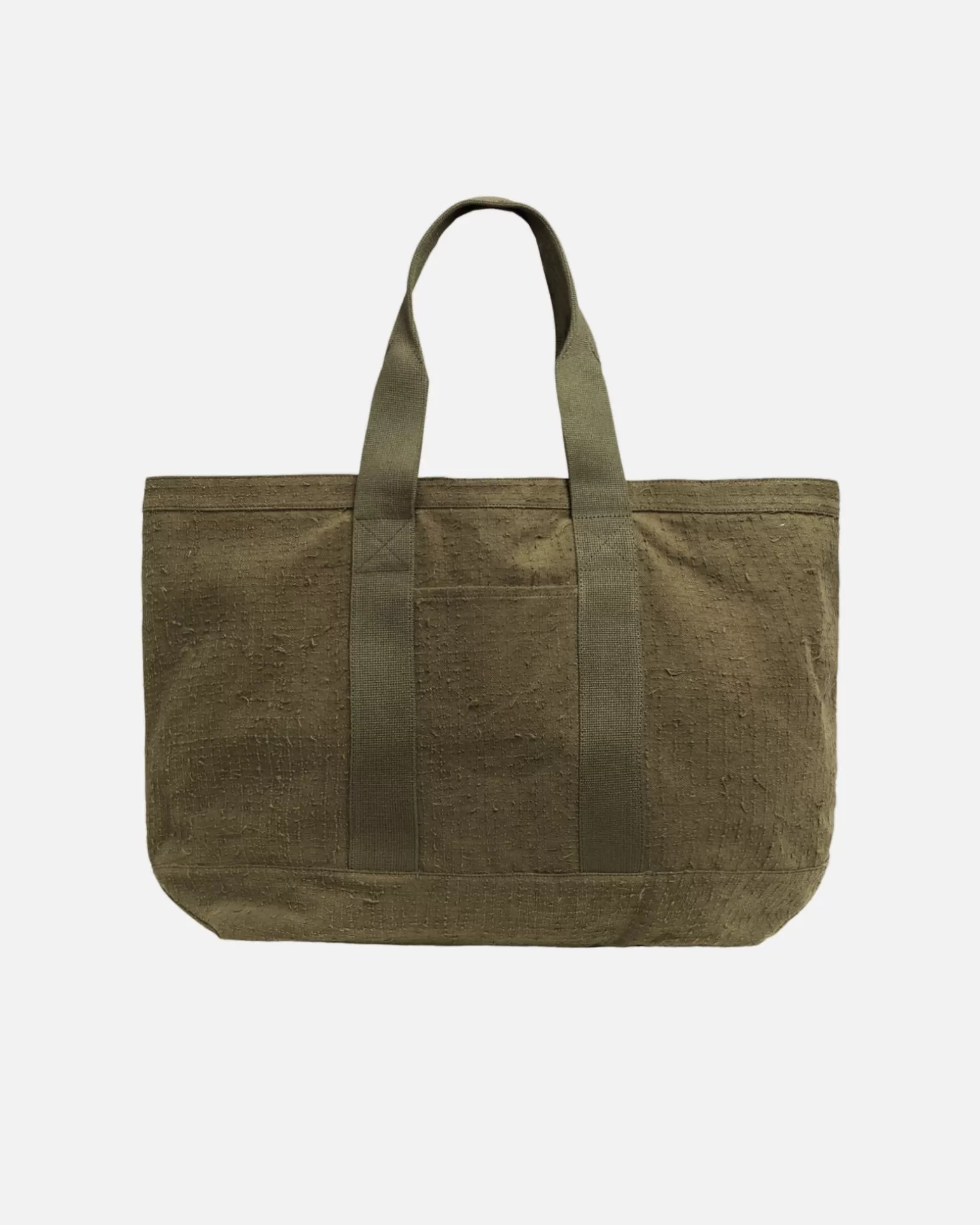 Cheap Stüssy NEEDLE PUNCH XL TOTE BAG Olive