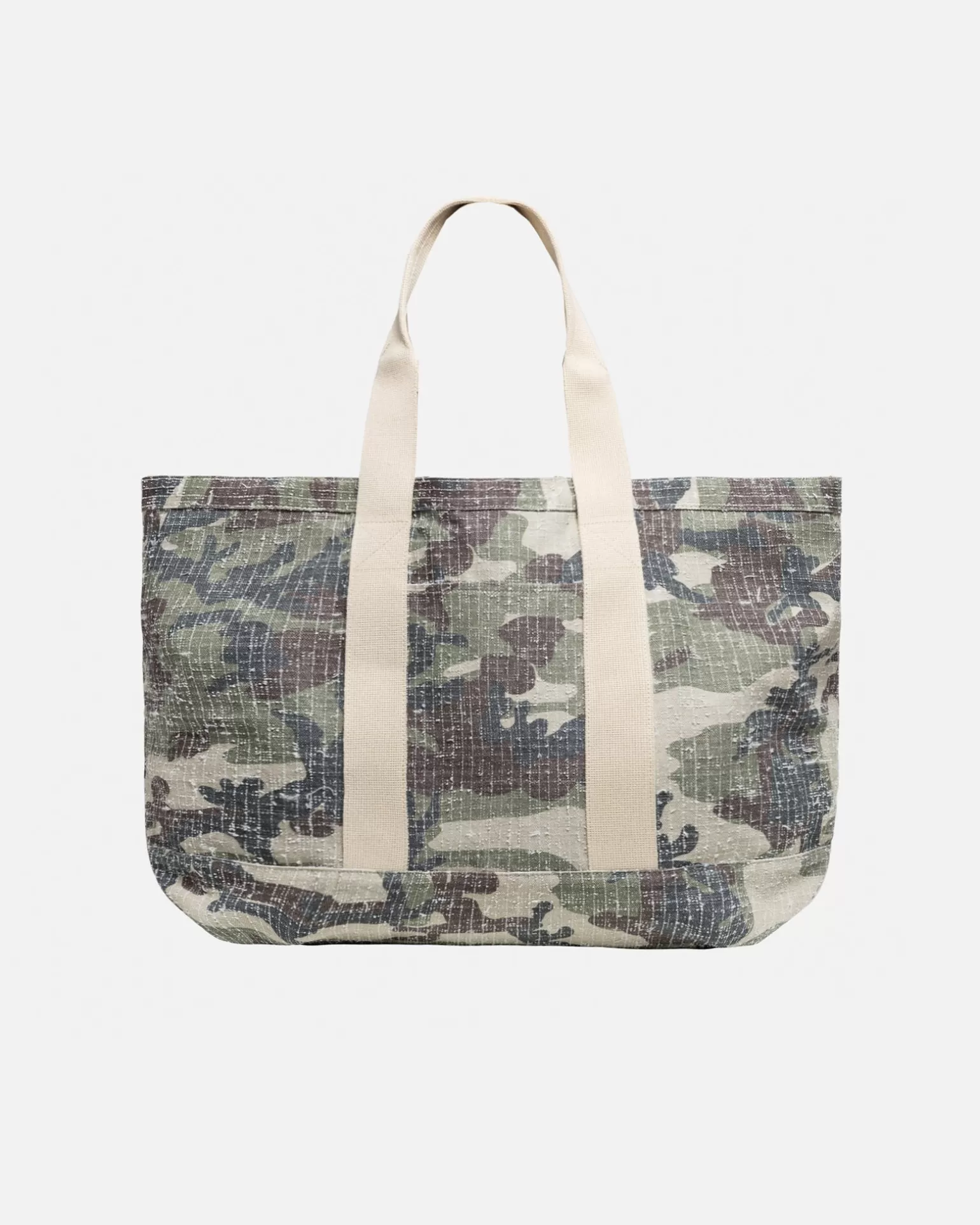 Online Stüssy NEEDLE PUNCH XL TOTE BAG Camo