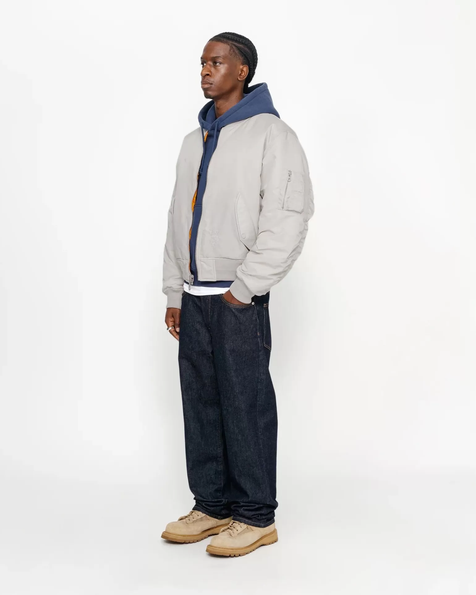 Discount Stüssy NEW CLASSIC JEAN DENIM Rinsed Indigo