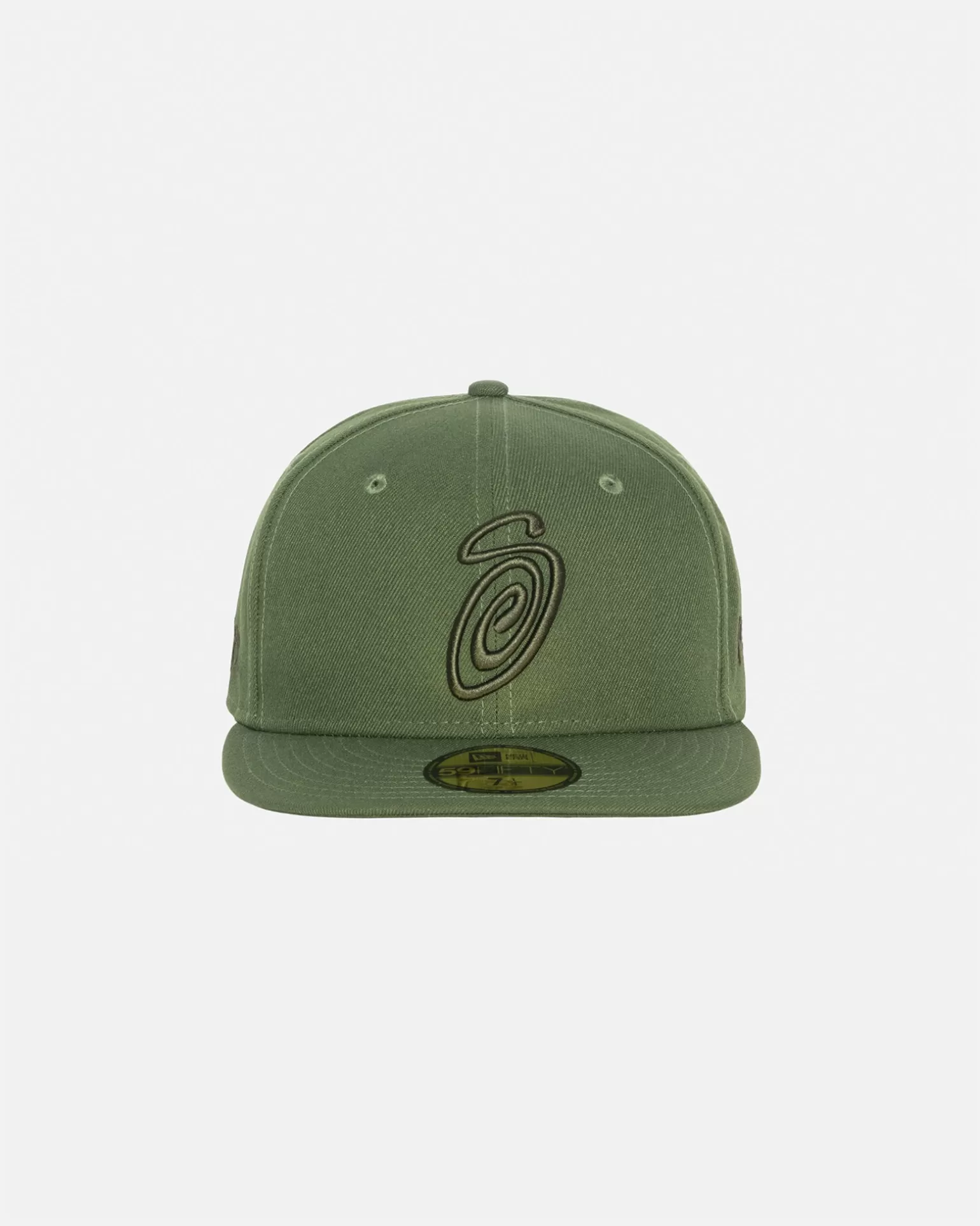 Shop Stüssy NEW ERA 59FIFTY SWIRLY S Rifle Green
