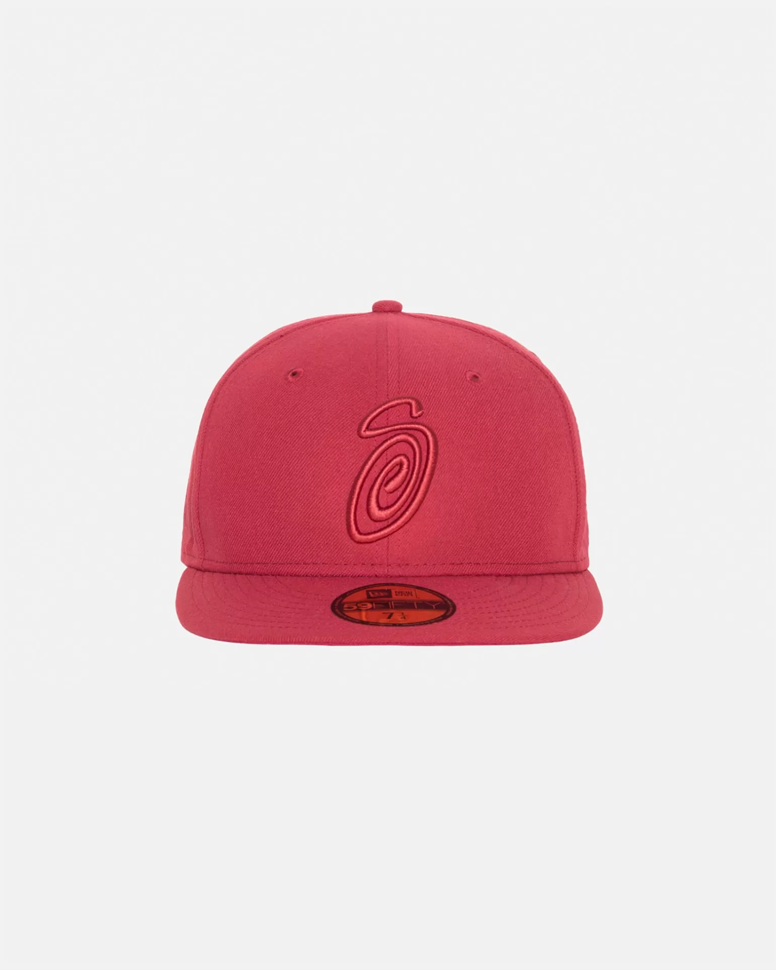 Outlet Stüssy NEW ERA 59FIFTY SWIRLY S Cardinal
