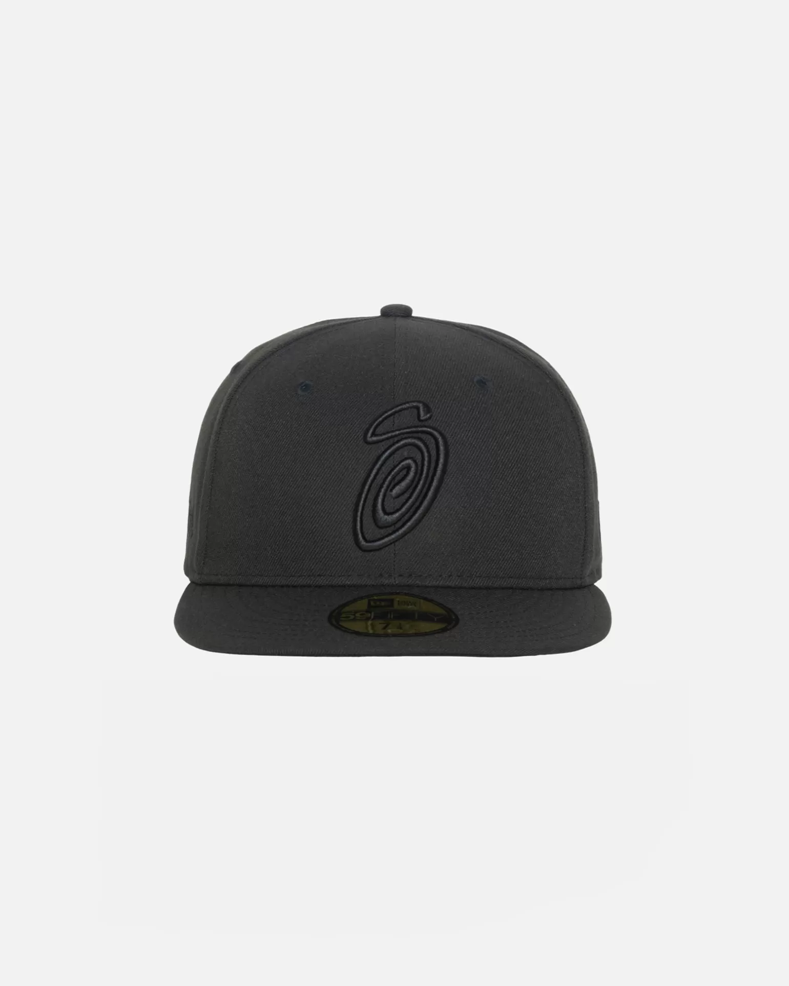 Best Stüssy NEW ERA 59FIFTY SWIRLY S Shadow Black