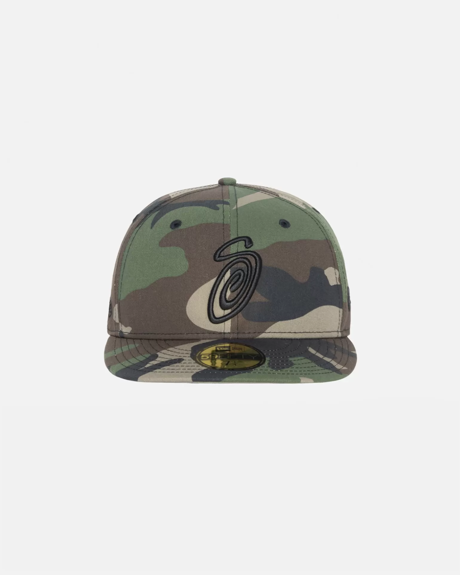 Sale Stüssy NEW ERA 59FIFTY SWIRLY S Woodland Camo