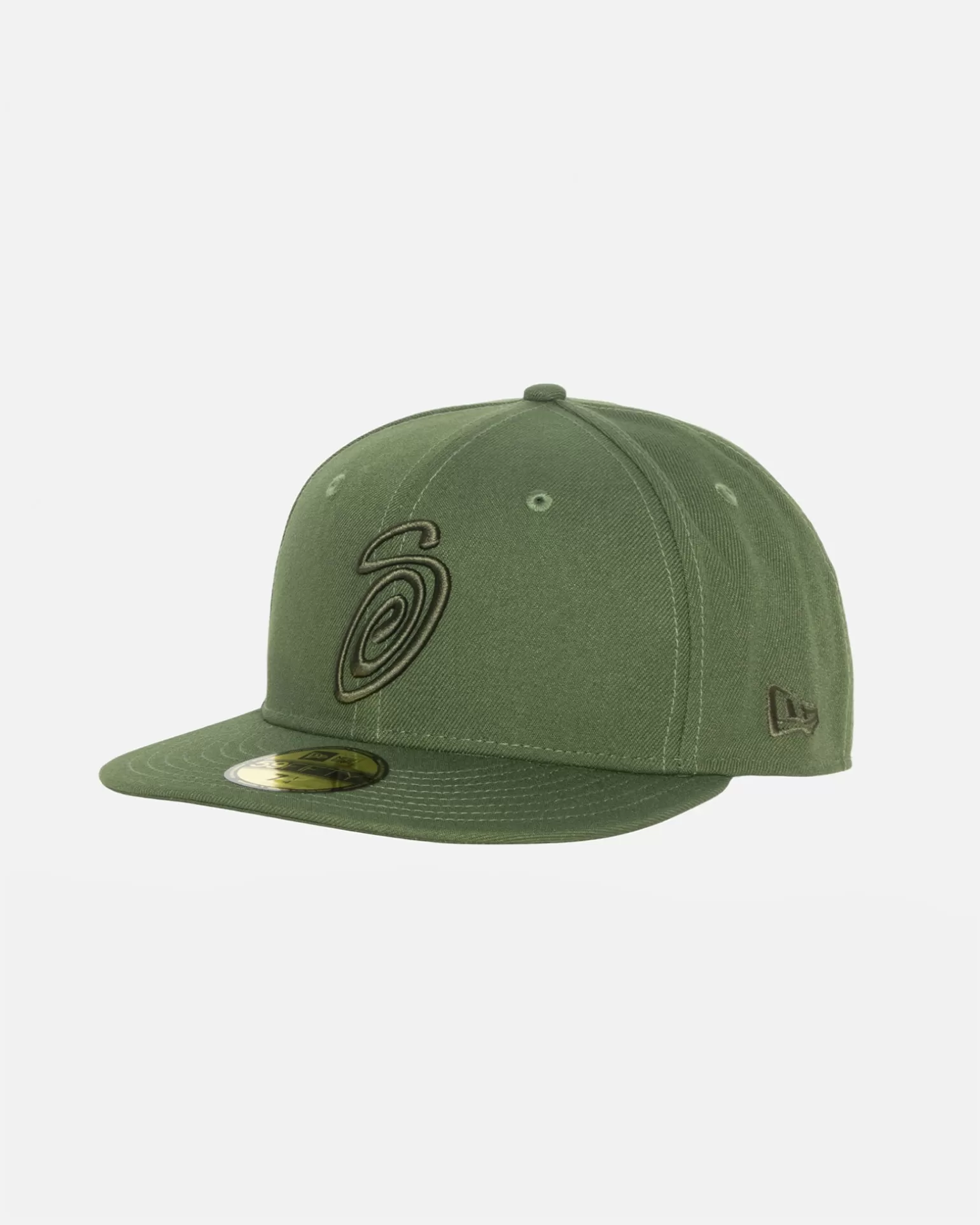 Shop Stüssy NEW ERA 59FIFTY SWIRLY S Rifle Green