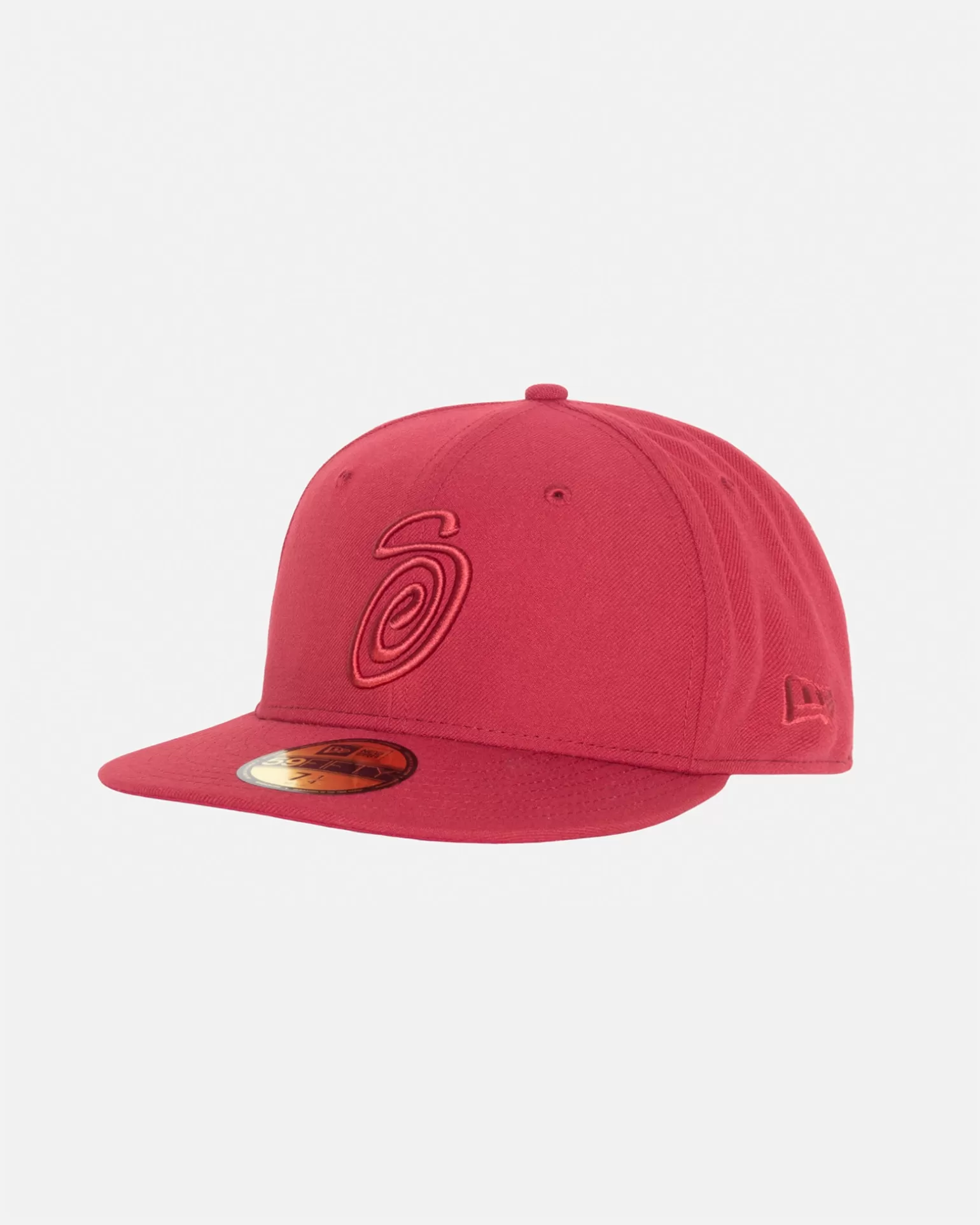 Outlet Stüssy NEW ERA 59FIFTY SWIRLY S Cardinal