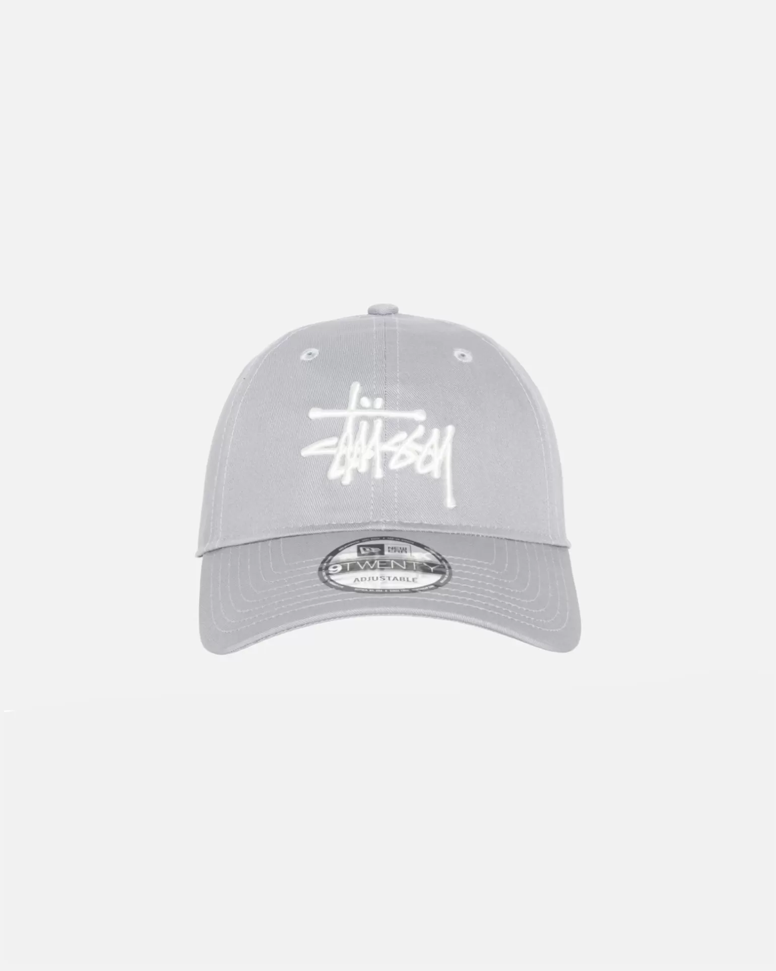 Hot Stüssy NEW ERA 9TWENTY BASIC STRAPBACK Grey
