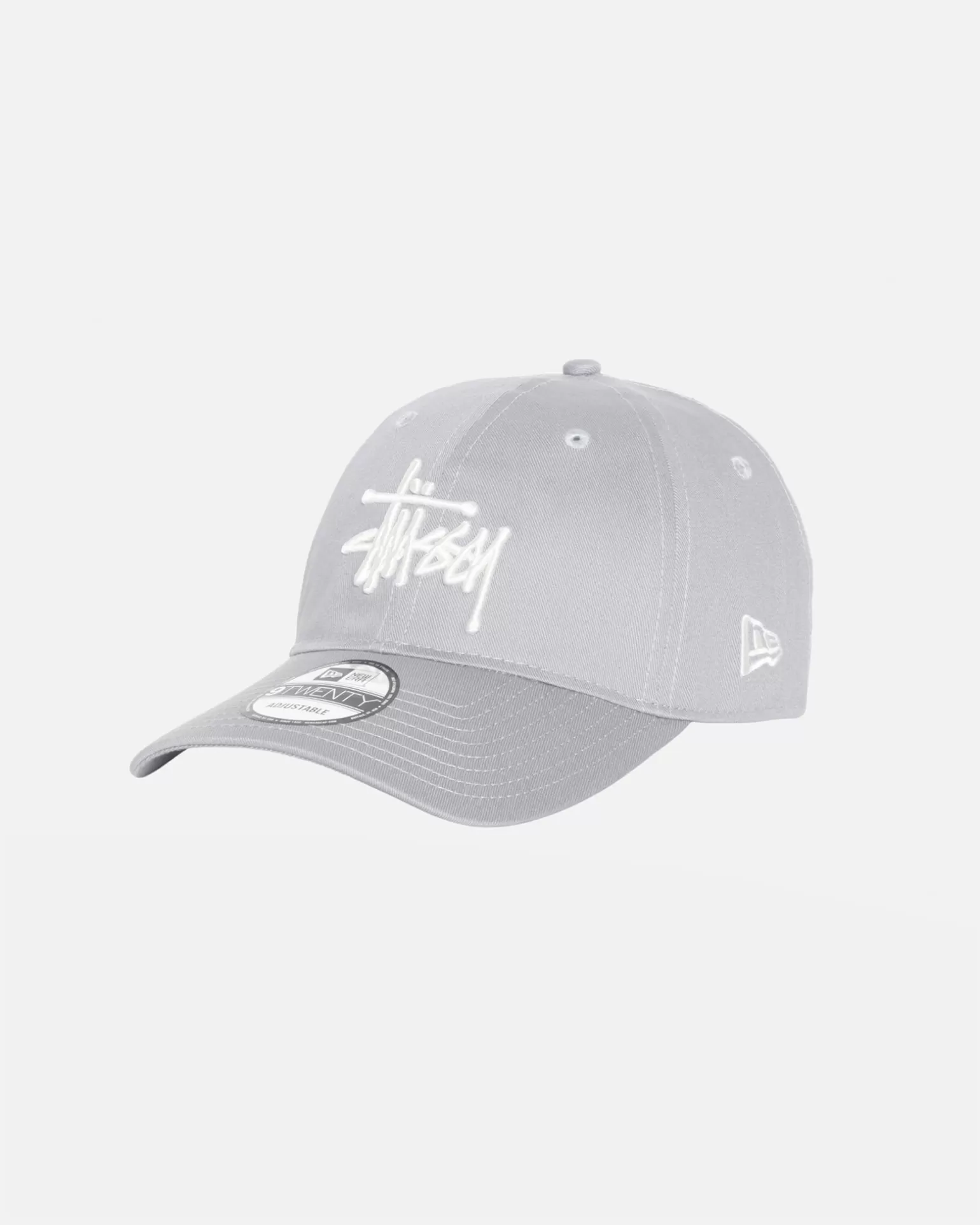 Hot Stüssy NEW ERA 9TWENTY BASIC STRAPBACK Grey