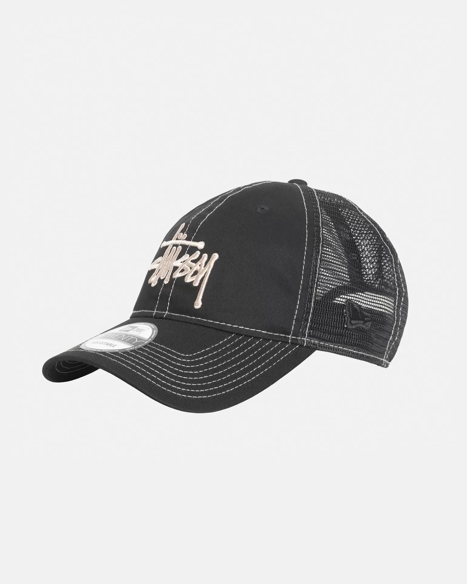Cheap Stüssy NEW ERA 9TWENTY BASIC TRUCKER Black