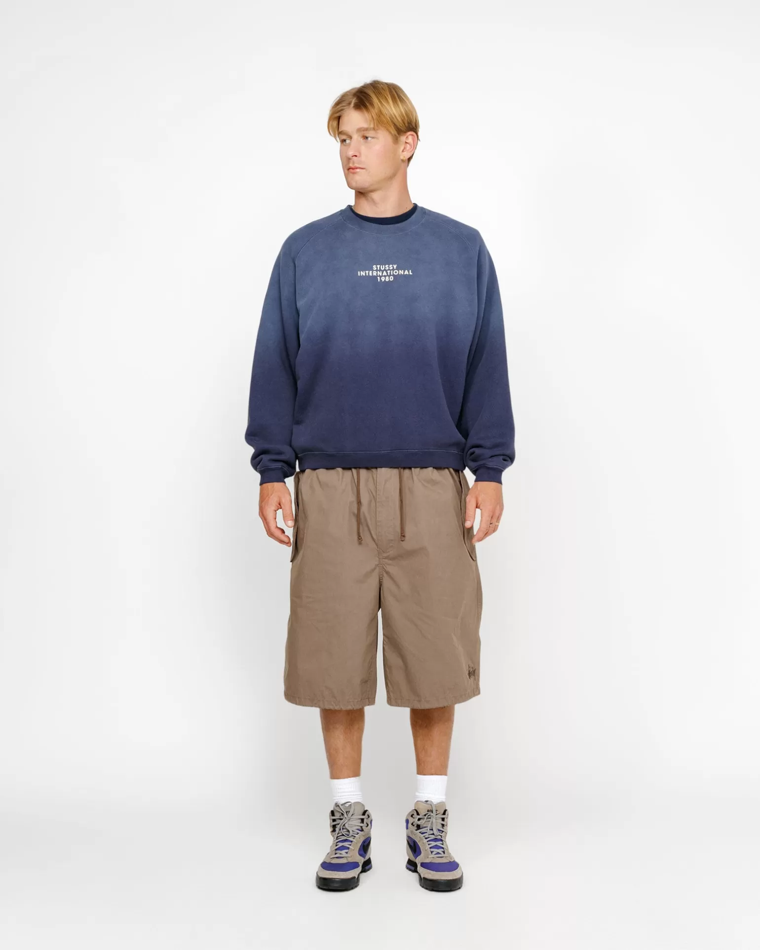 Flash Sale Stüssy NYCO OVER SHORT Mushroom