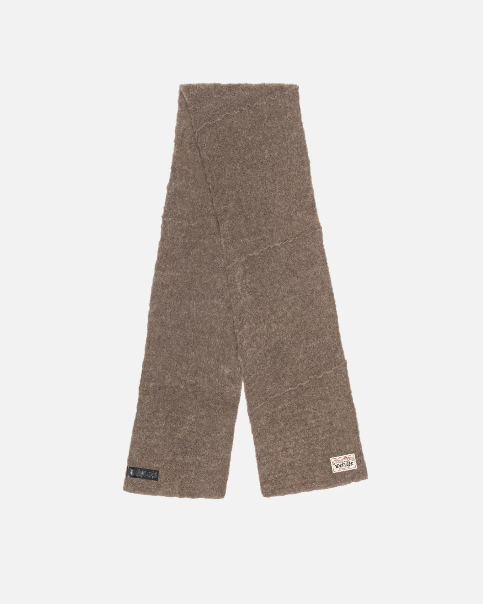 Online Stüssy PIECED ALPACA WOOL SCARF Olive