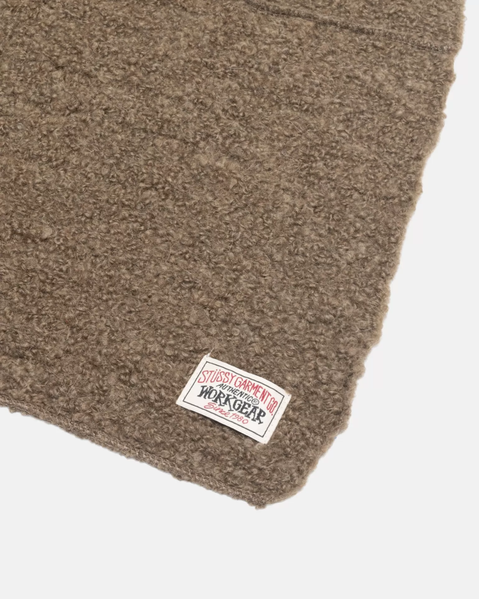 Online Stüssy PIECED ALPACA WOOL SCARF Olive