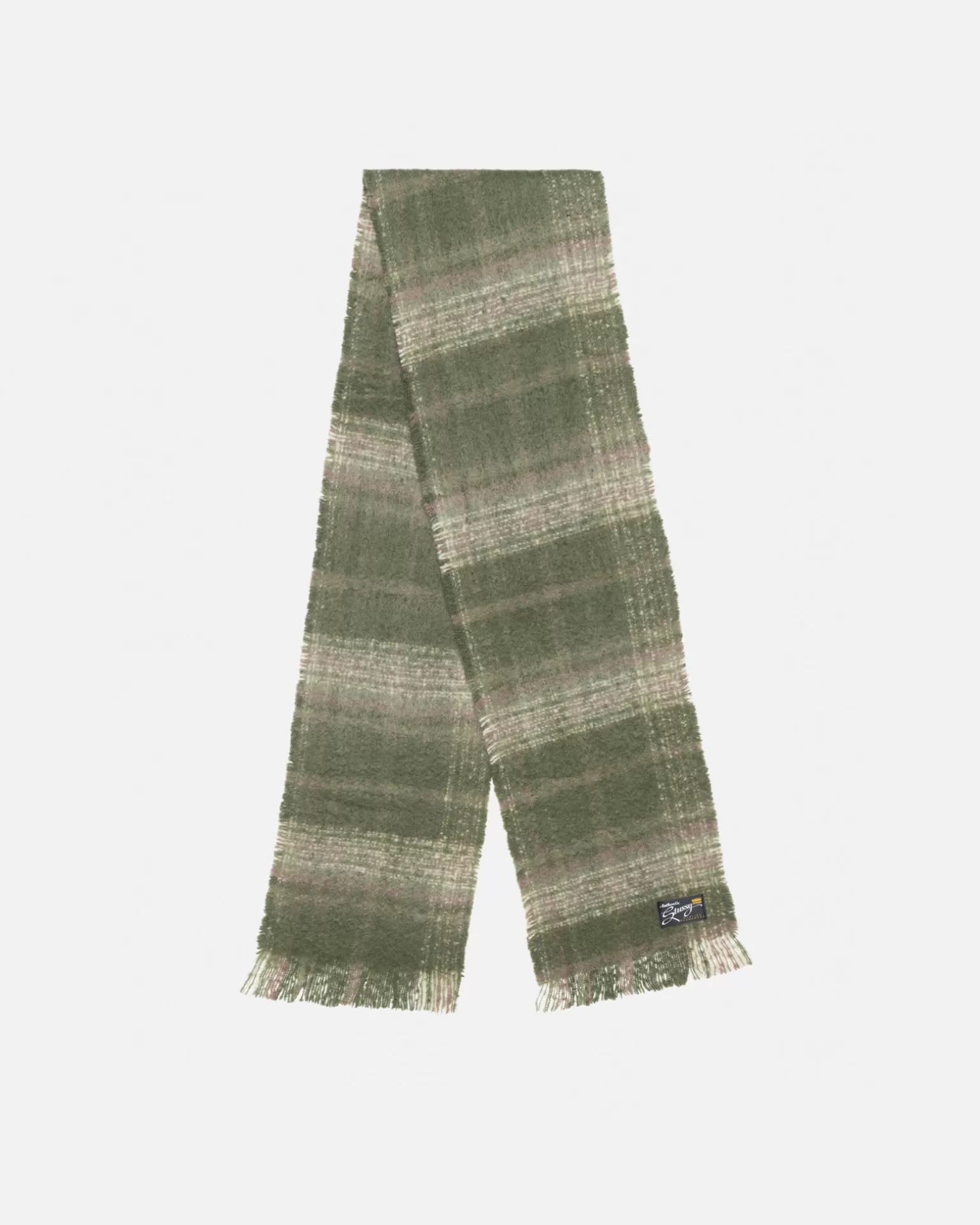 Cheap Stüssy PLAID SCARF Green Plaid
