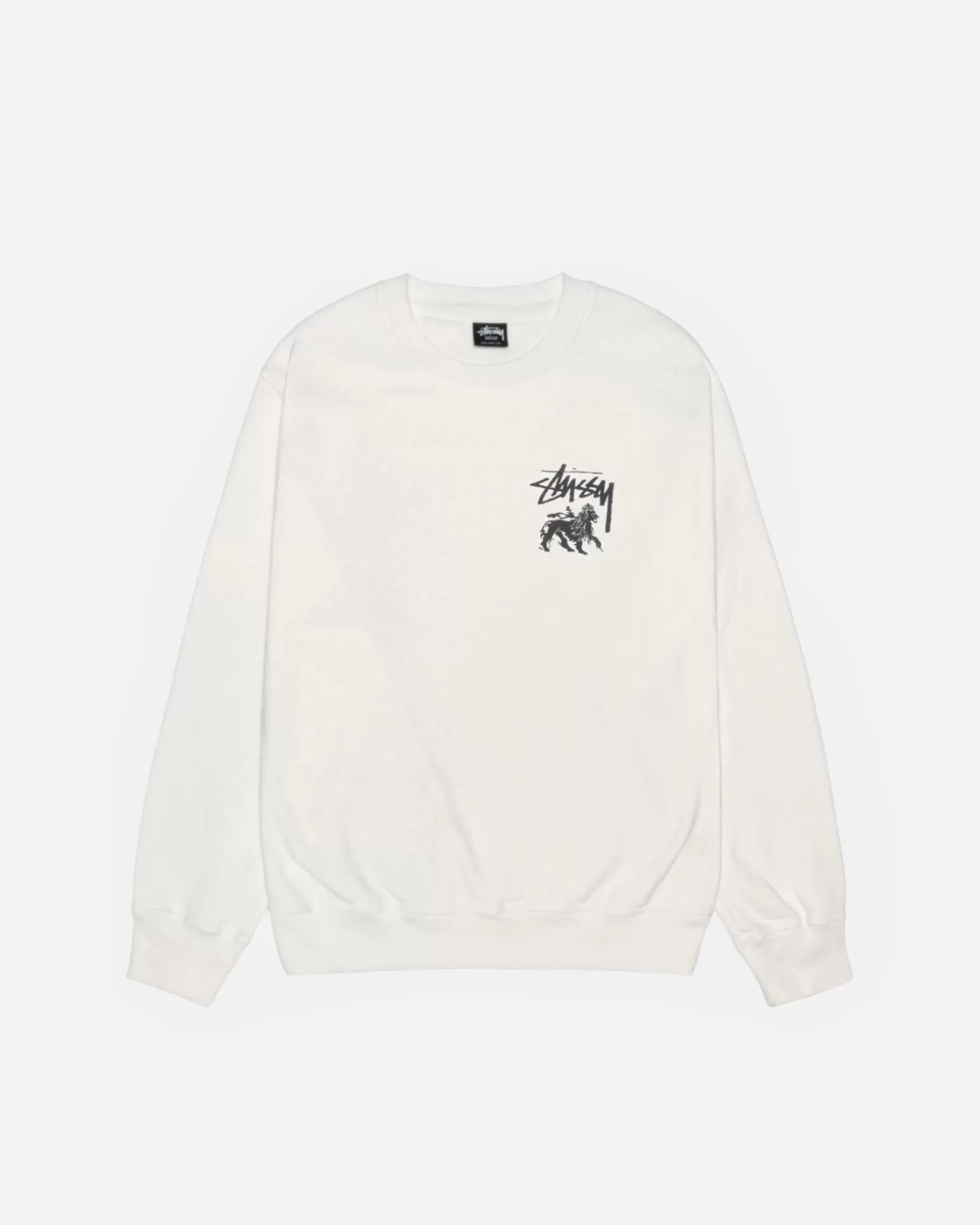 Best Stüssy RASTA LION CREW PIGMENT DYED Natural