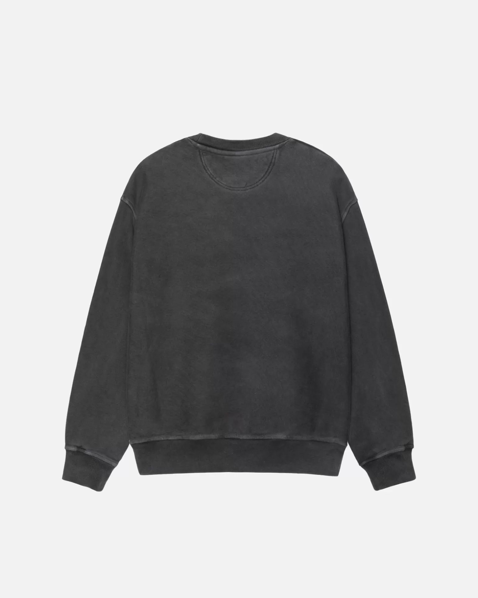 Online Stüssy RASTA LION CREW PIGMENT DYED Black