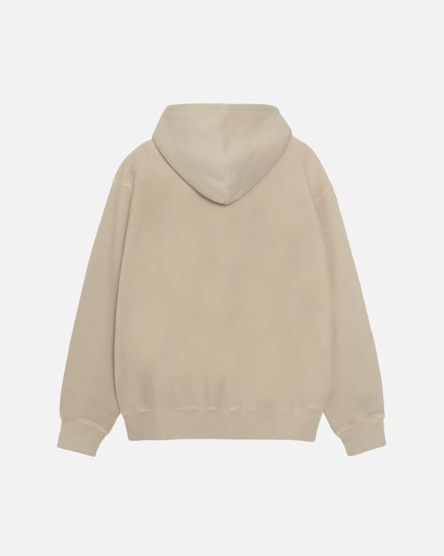 Discount Stüssy RASTA LION ZIP HOODIE PIGMENT DYED Khaki