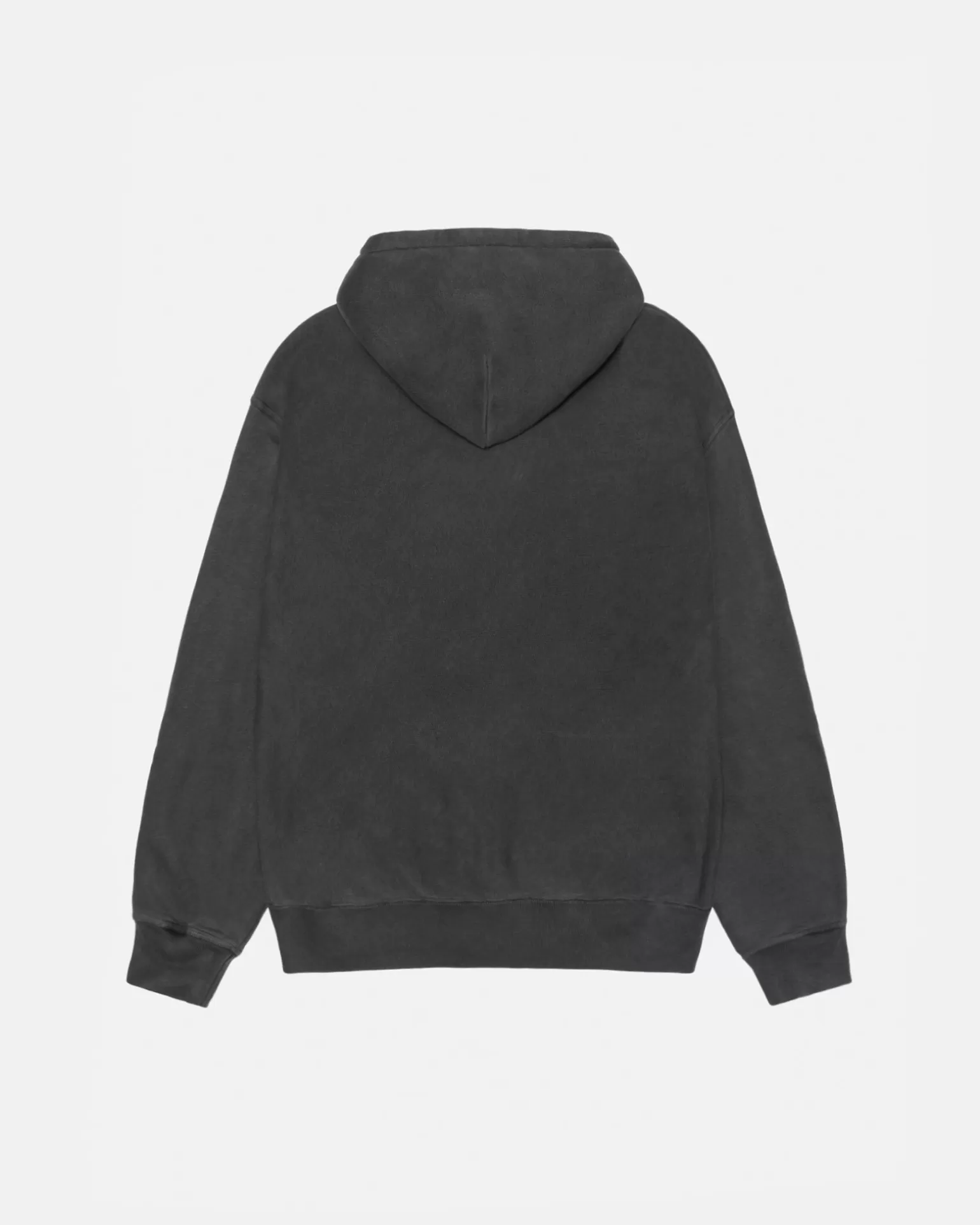 Shop Stüssy RASTA LION ZIP HOODIE PIGMENT DYED Black