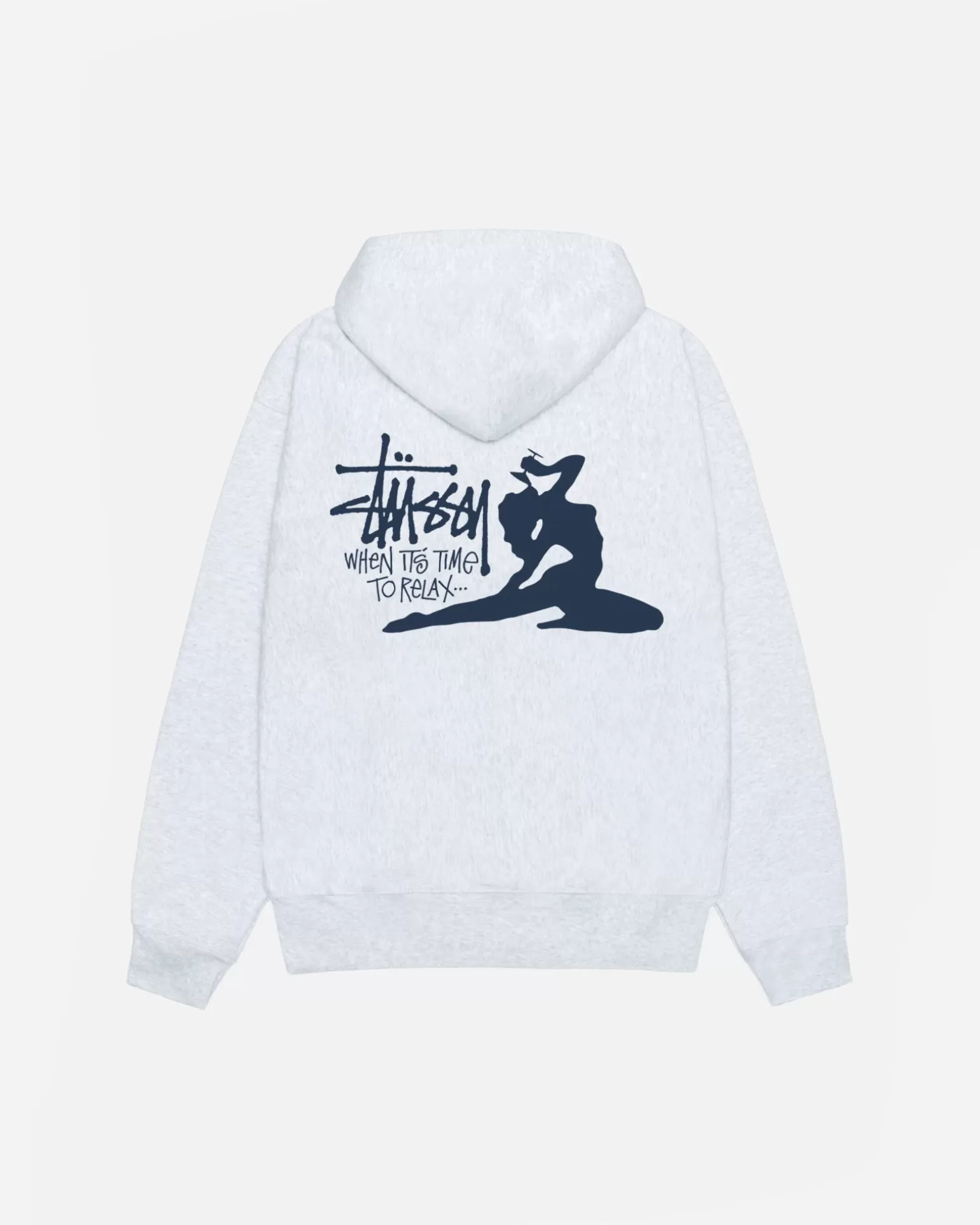 Flash Sale Stüssy RELAX HOODIE Ash Heather