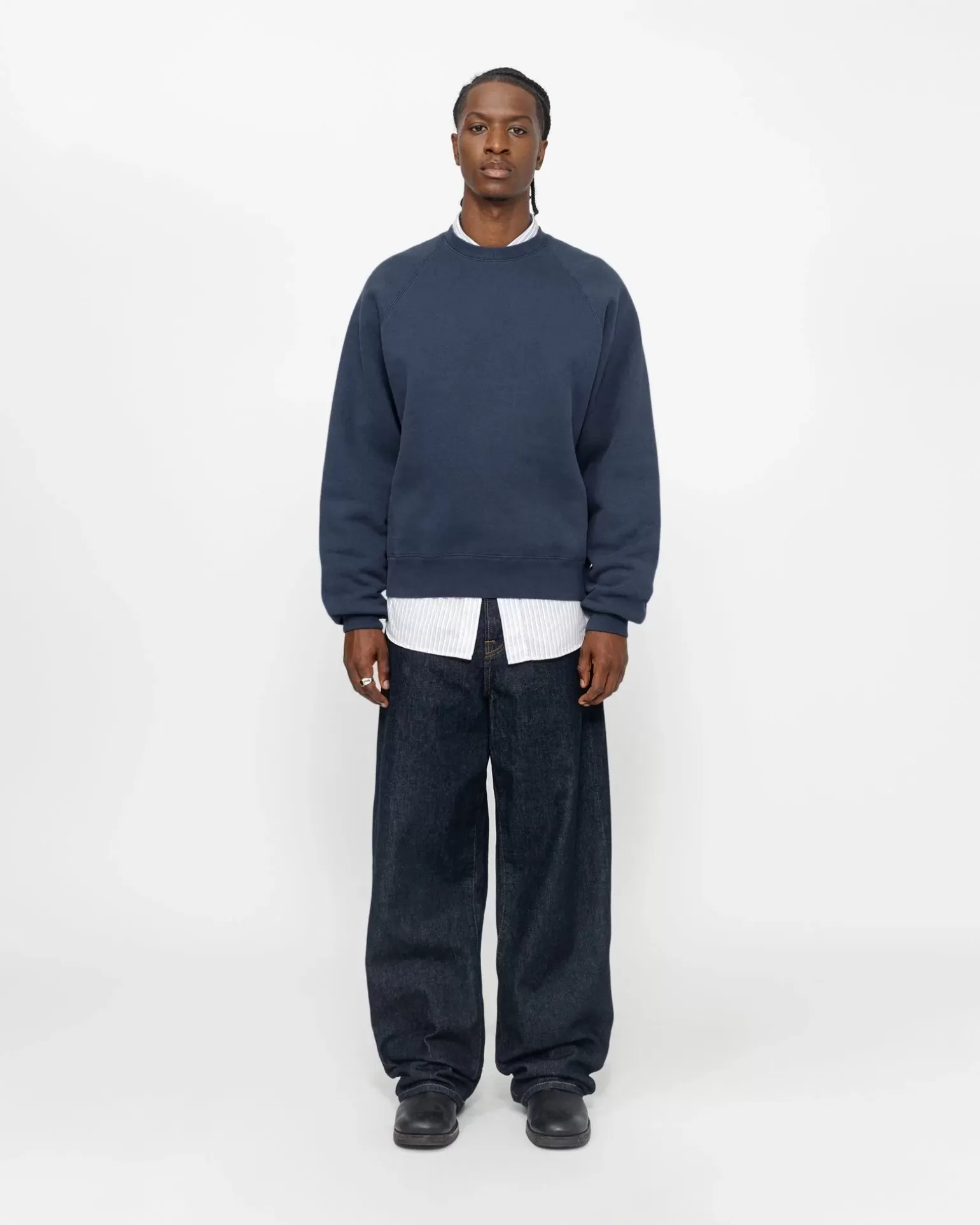 Online Stüssy RELAXED JEAN DENIM Rinsed Indigo