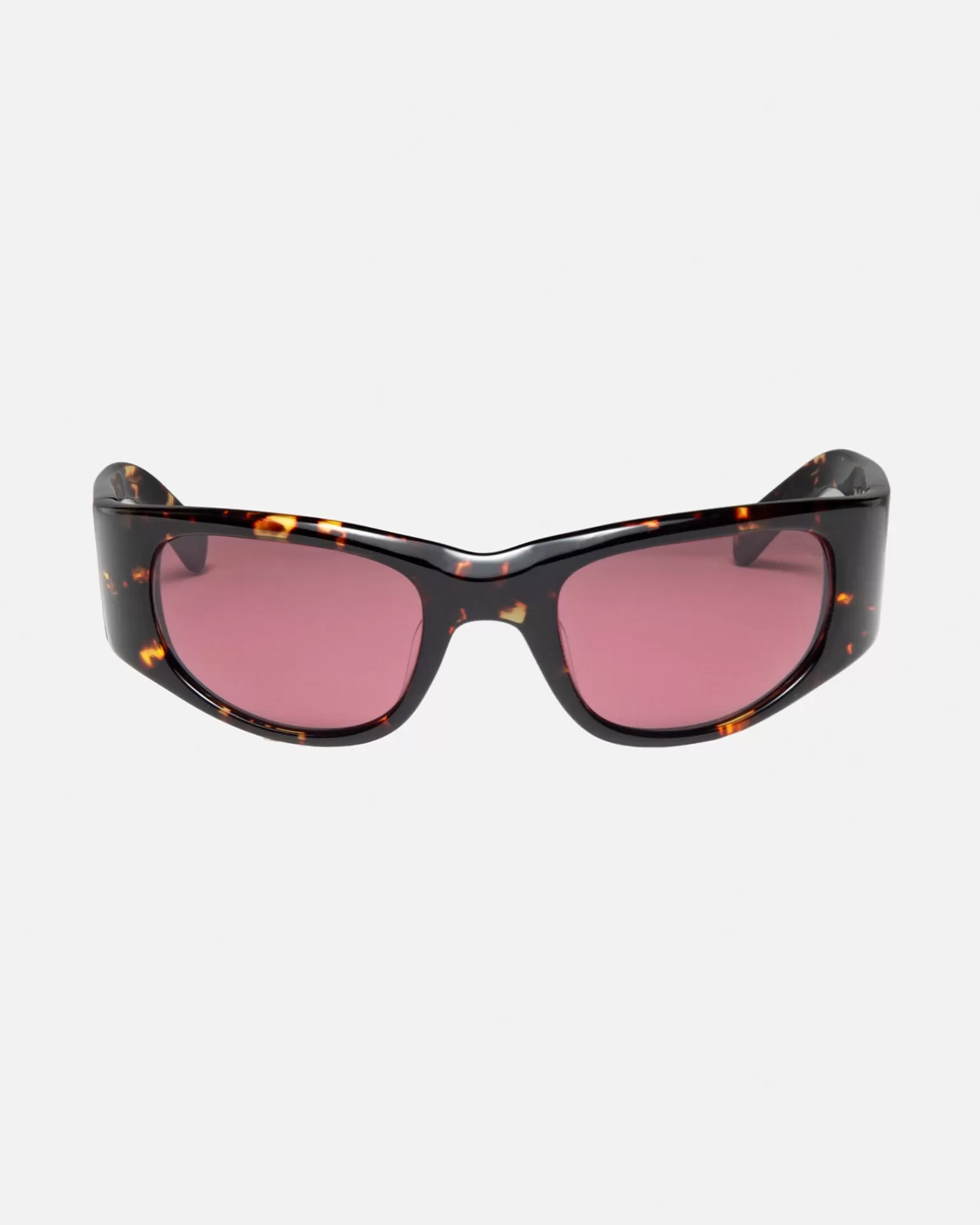 Sale Stüssy RENE SUNGLASSES Tortoise/Pink Lens