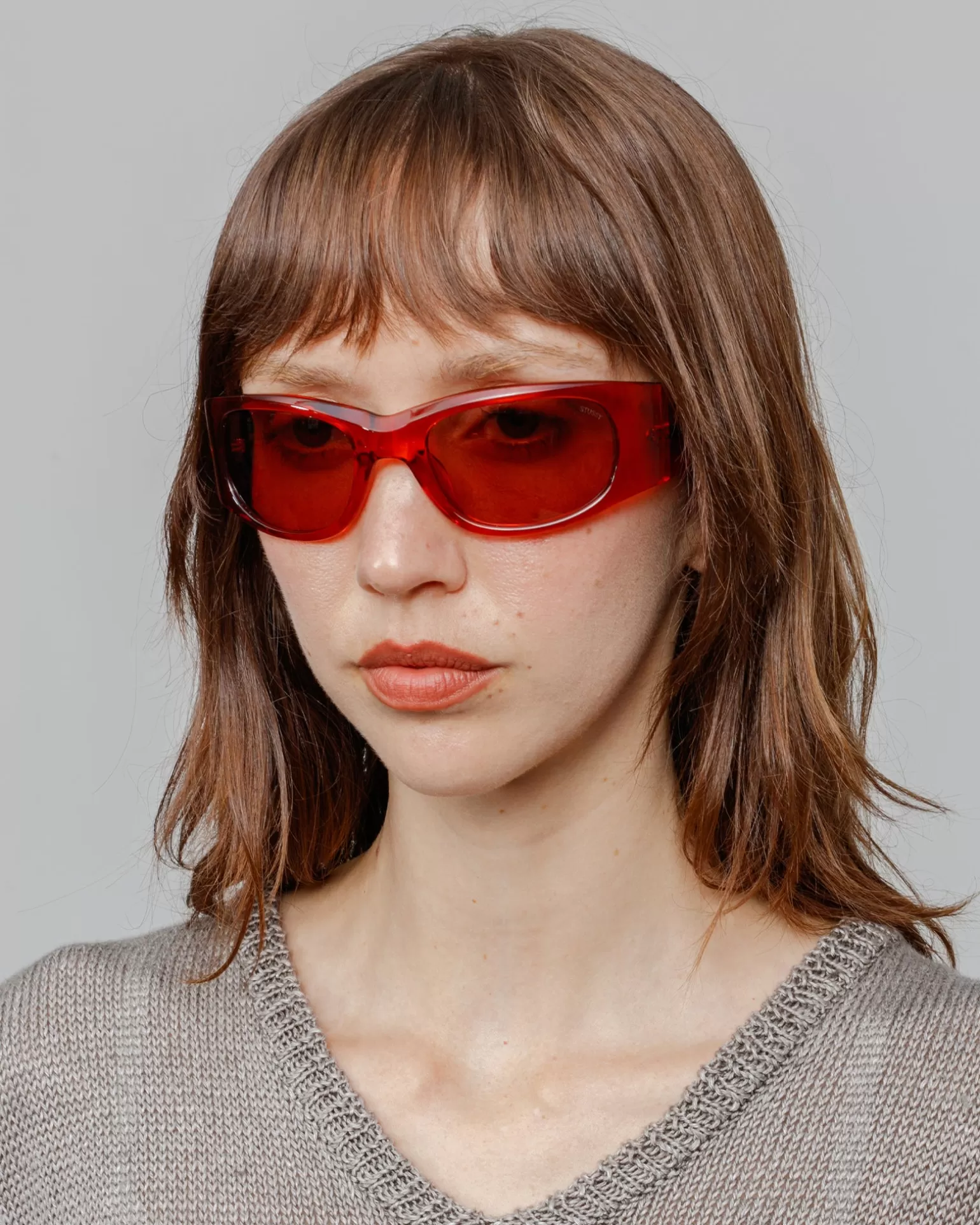 Cheap Stüssy RENE SUNGLASSES Amber / Amber Lens
