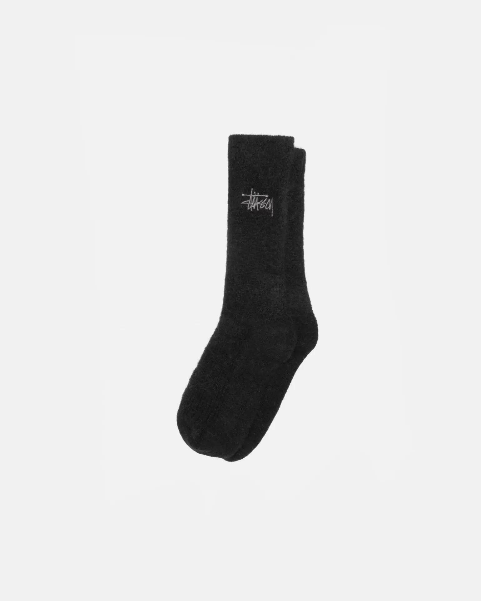Online Stüssy SHAGGY MOHAIR SOCK Black