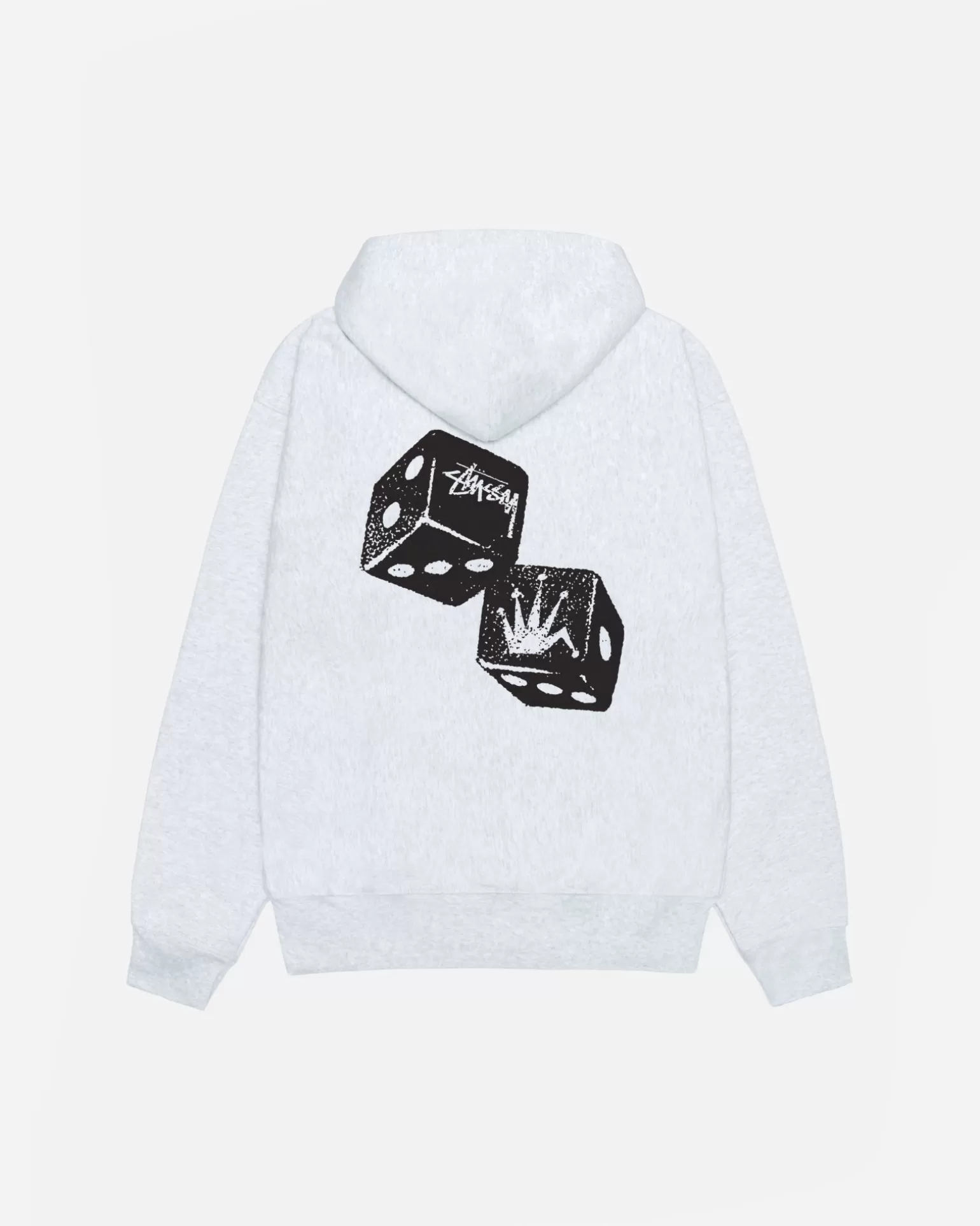 Online Stüssy SHAKERS HOODIE Ash Heather