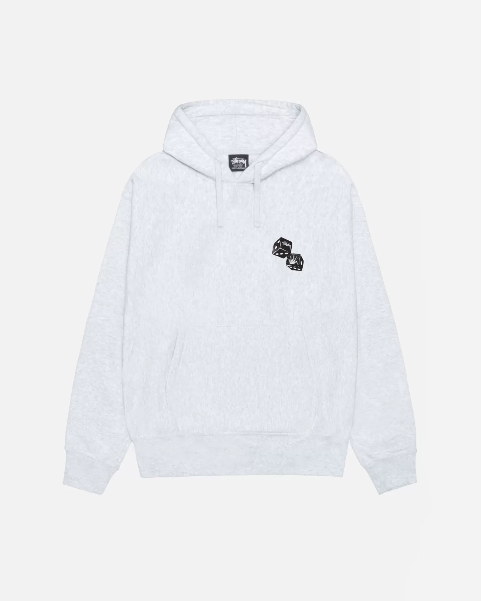 Online Stüssy SHAKERS HOODIE Ash Heather