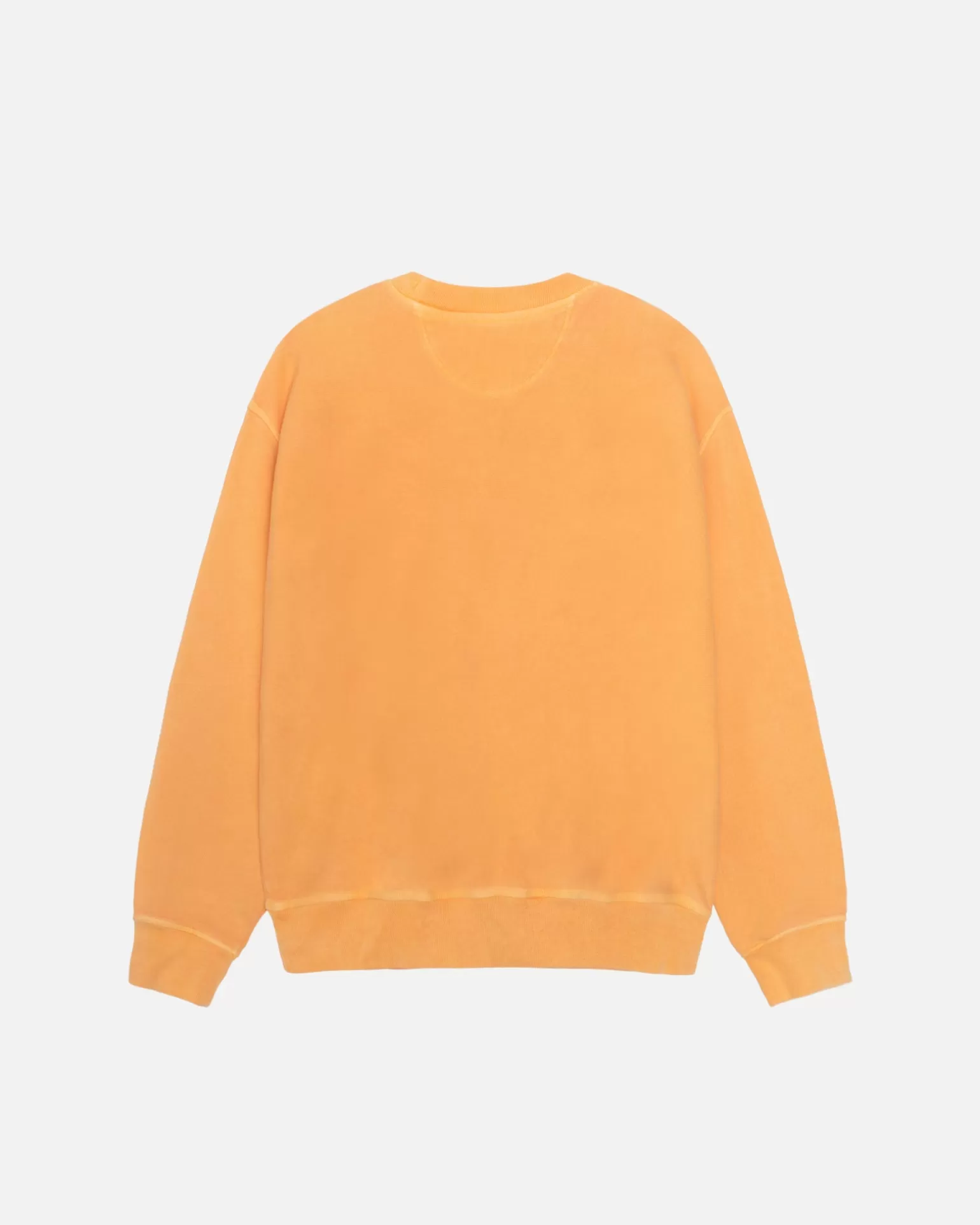 Fashion Stüssy SMOOTH STOCK CREW PIGMENT DYED Orange