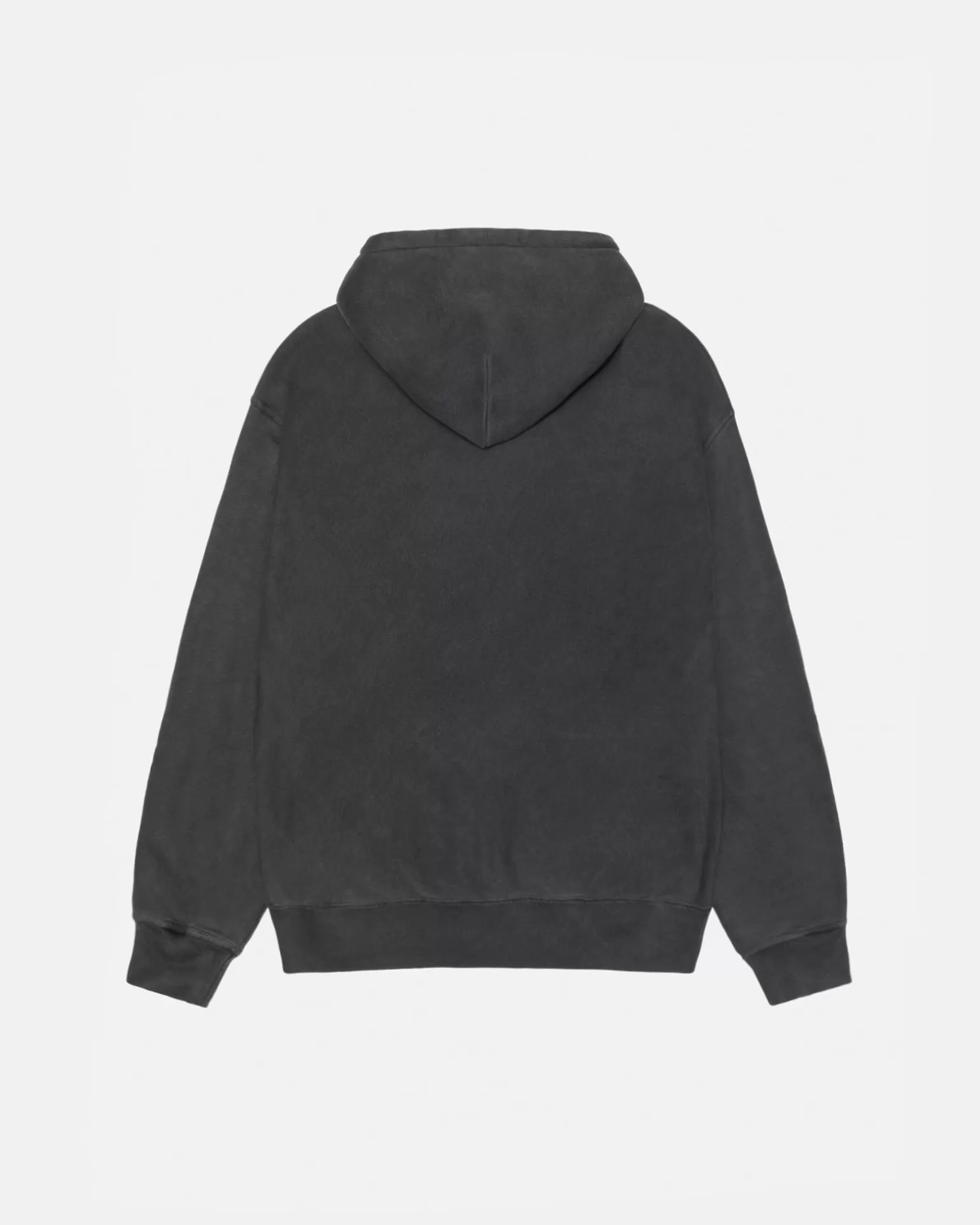 Outlet Stüssy SMOOTH STOCK HOODIE PIGMENT DYED Black/Black