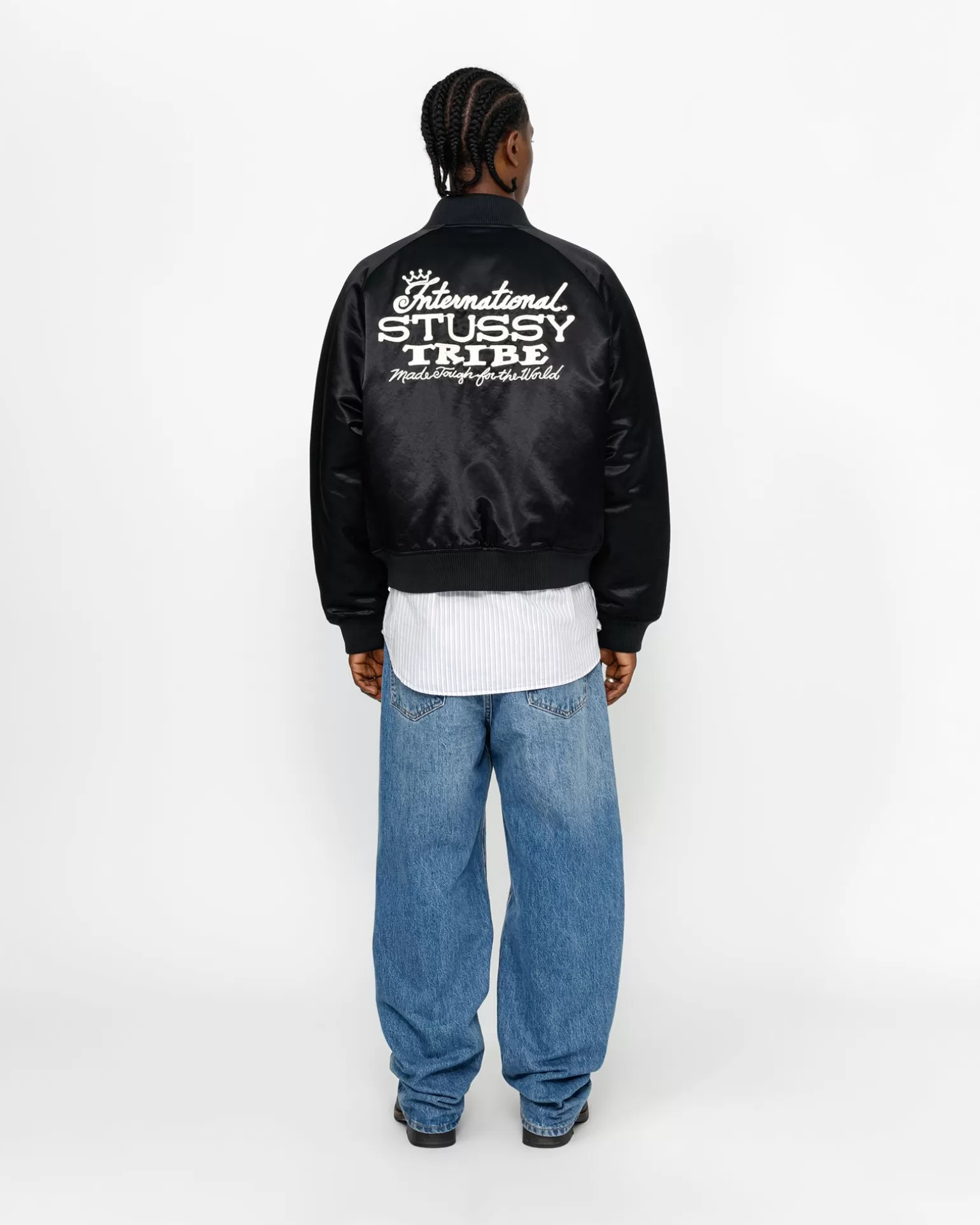 New Stüssy SOUVENIR JACKET Black