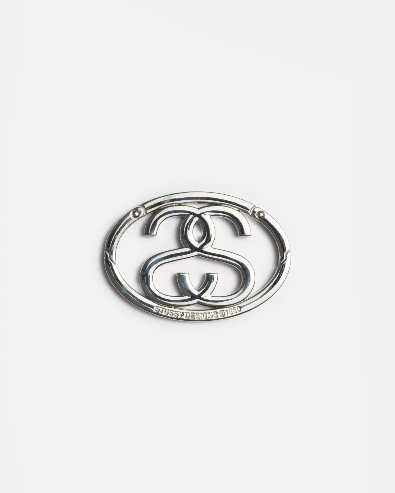 Shop Stüssy SS LINK CARABINER Silver